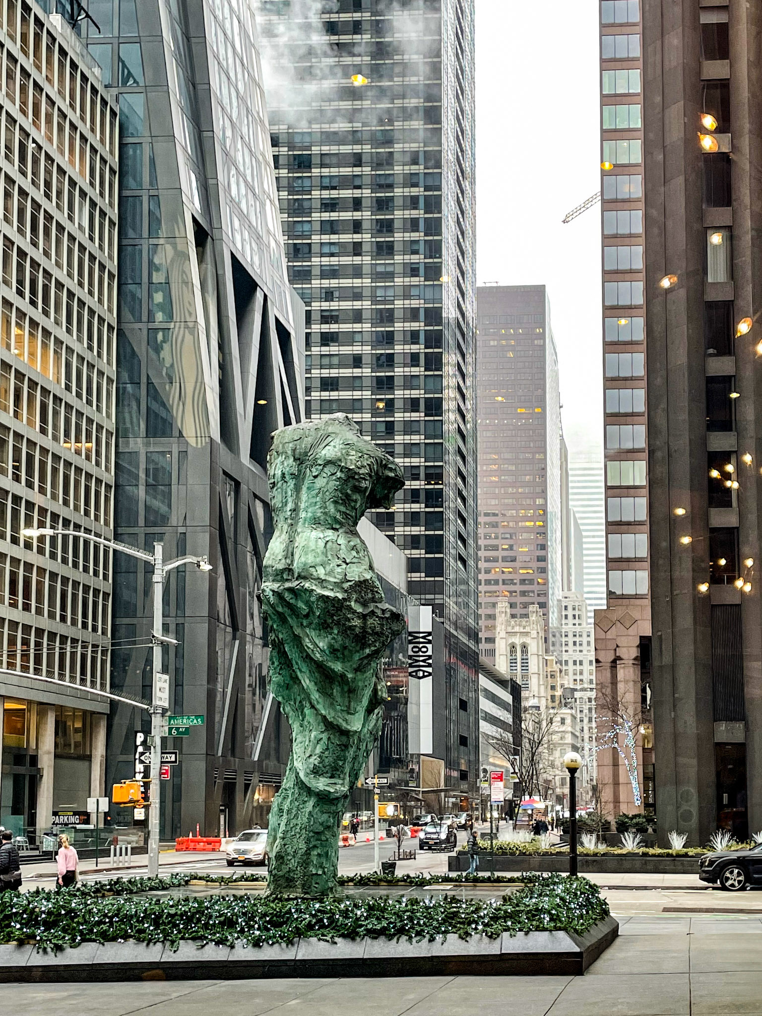 Looking Toward the Avenue