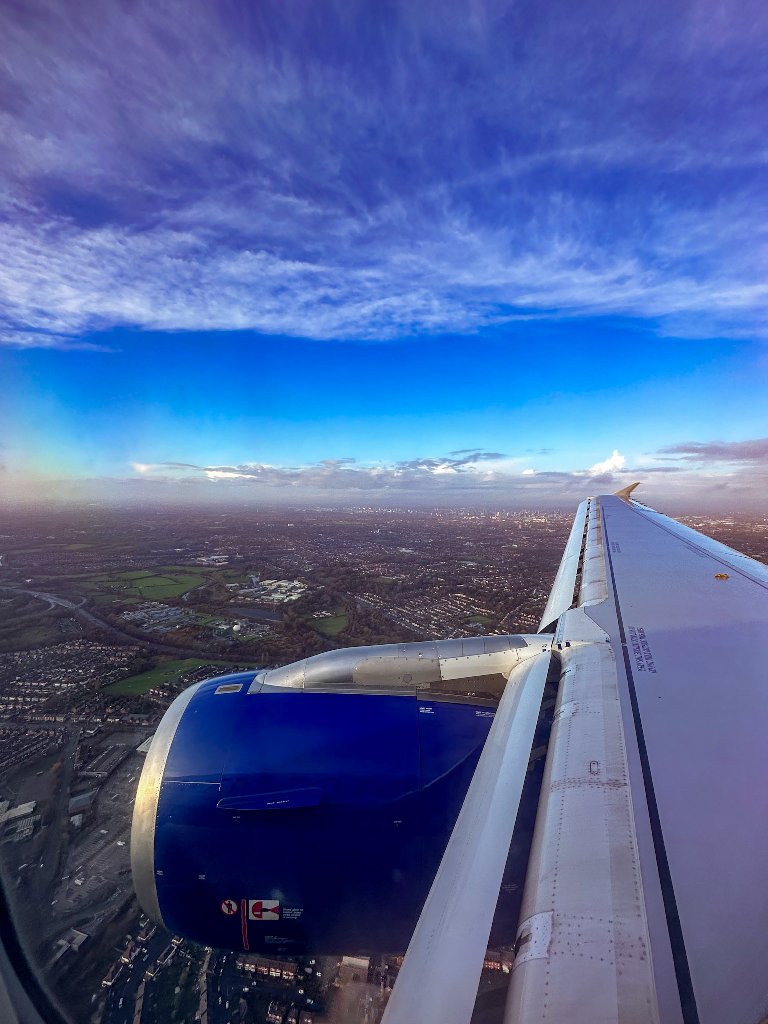 Stockport under the wing