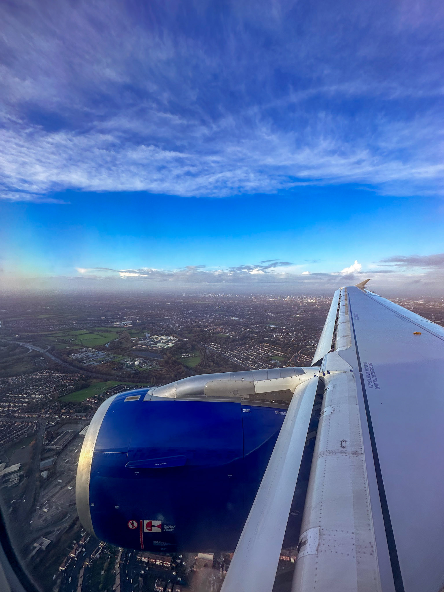 Stockport under the wing