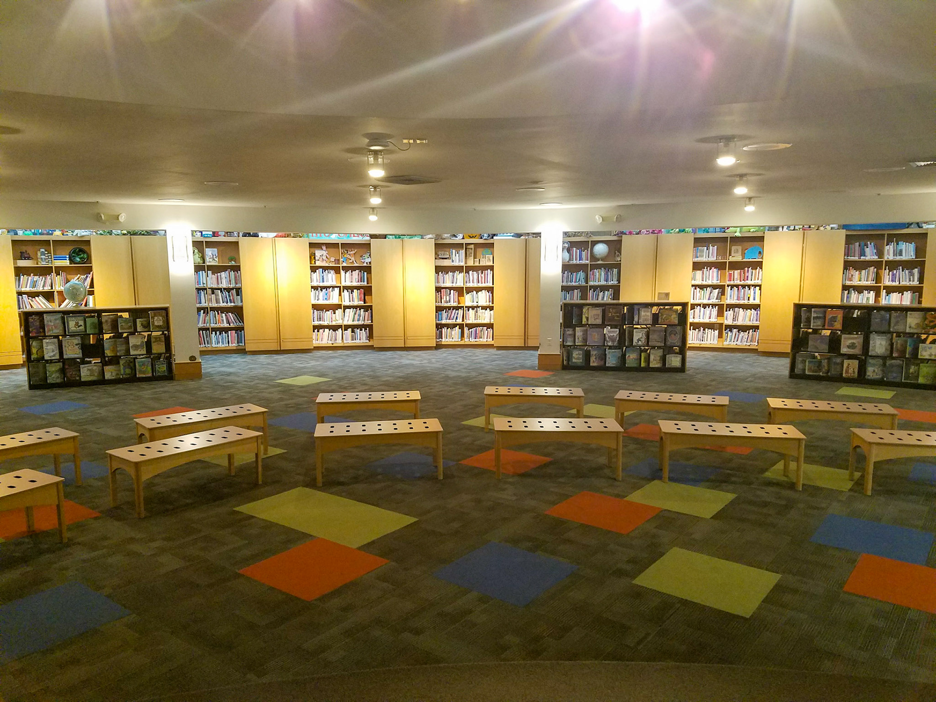 Orem Public Library storytime room