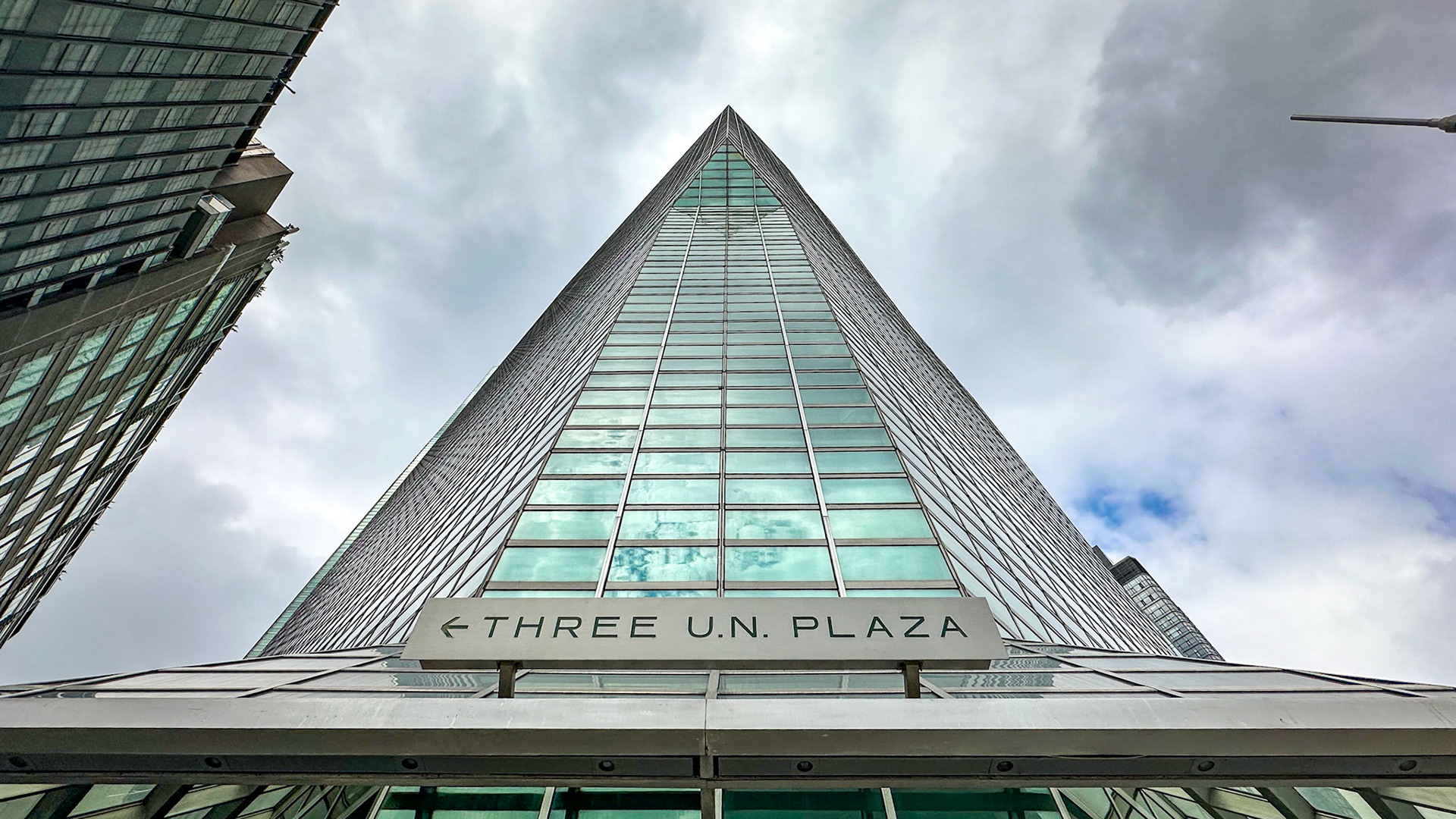 New York, NY, US - Aug 29, 2023: Three UN Plaza