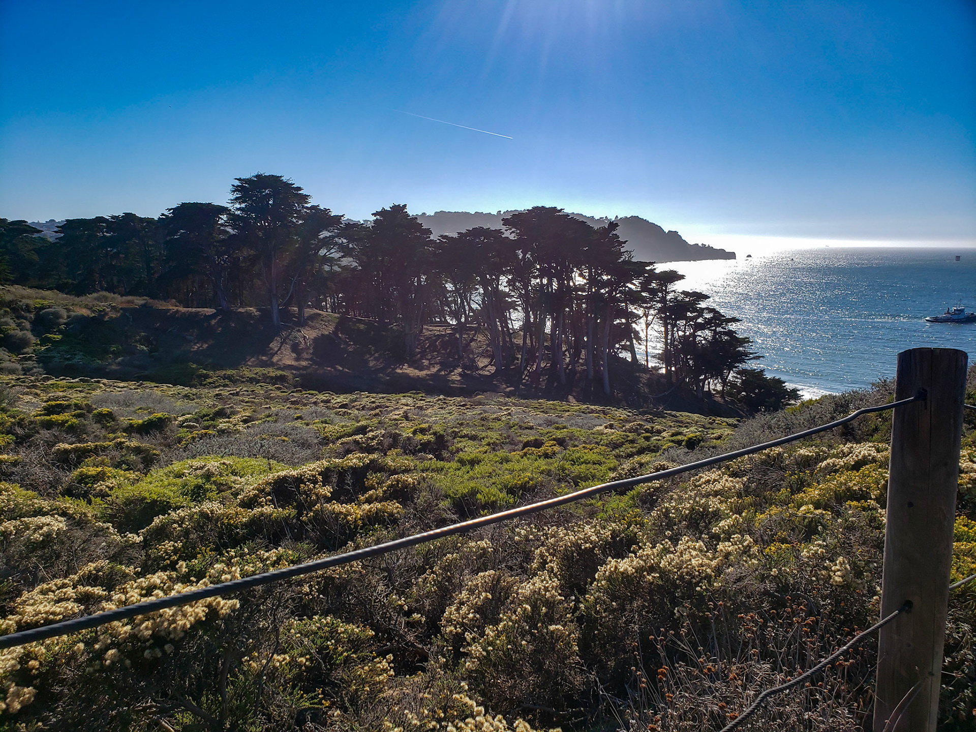 Marshall's Beach looking south