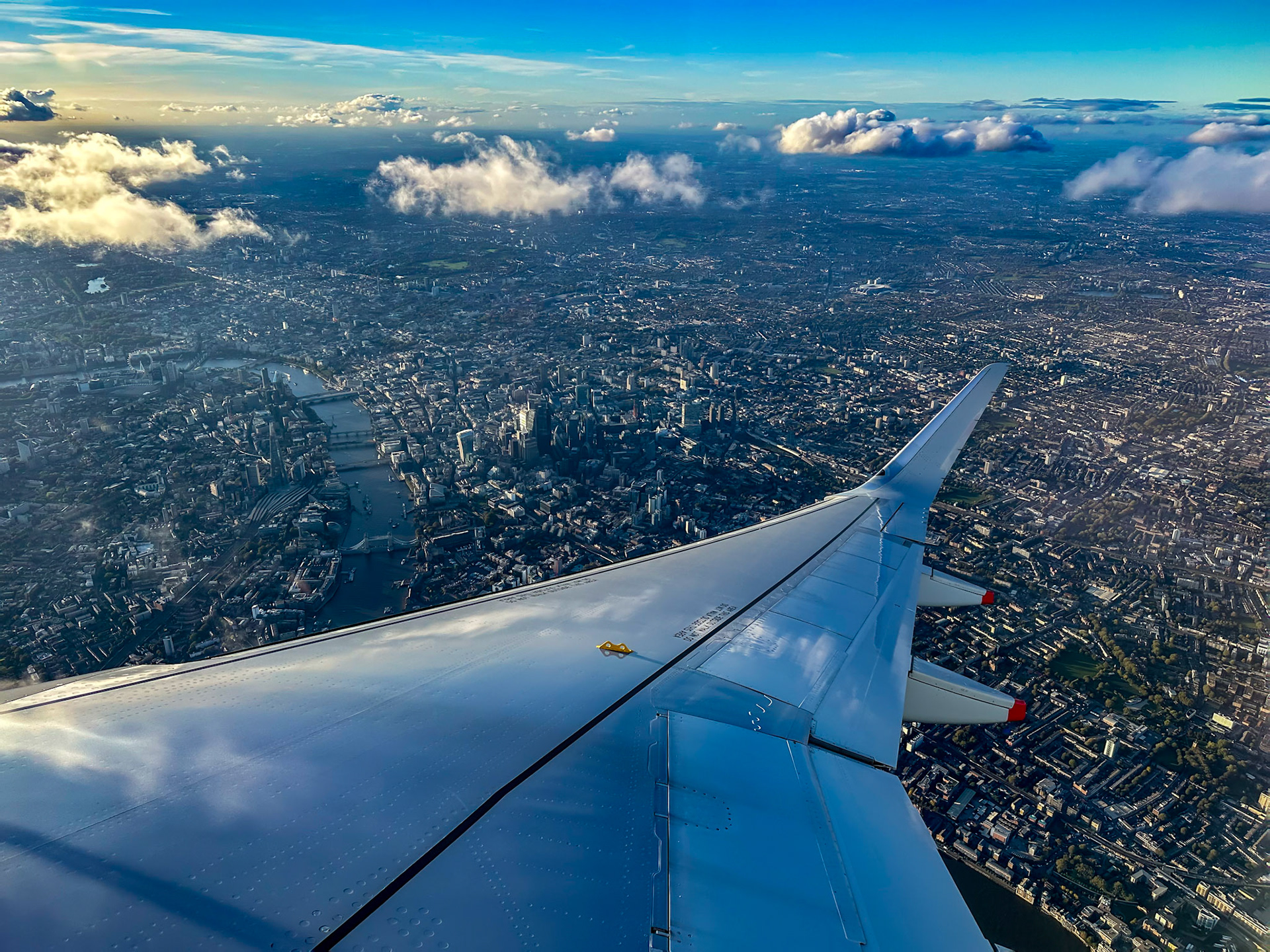 London under the wing