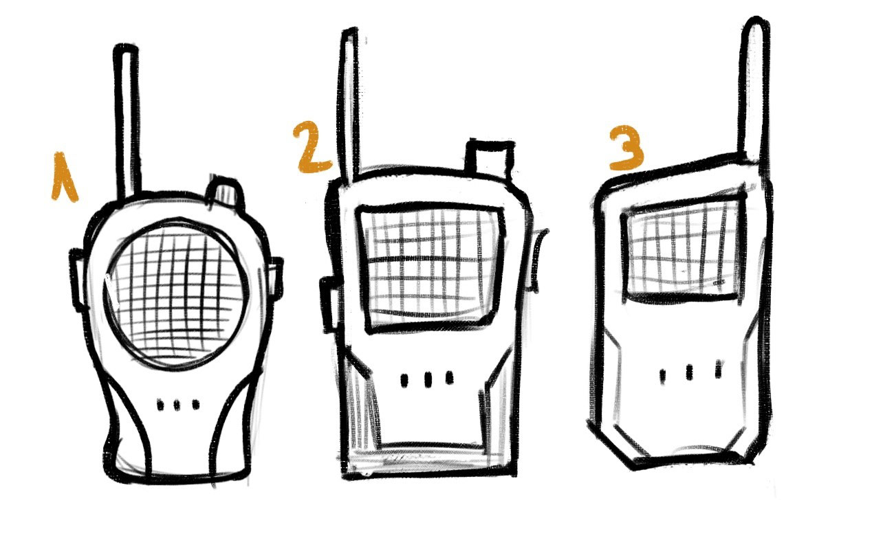 Prop sketches variations