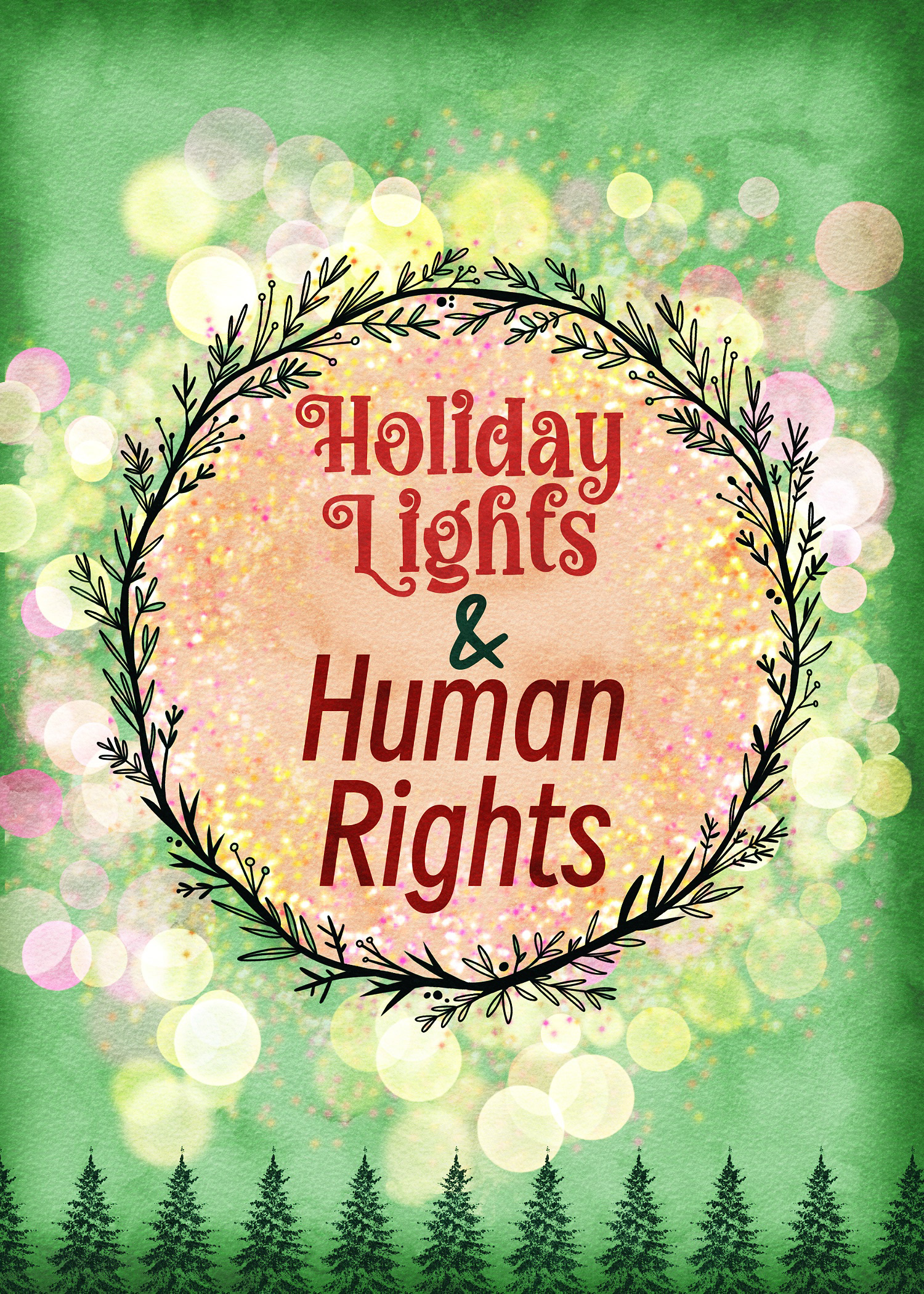 Holiday Lights & Human Rights Card