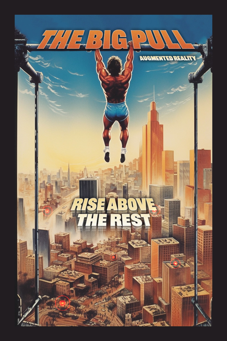 The city is your playground! Compete with others in this AR pull-up game that counts each pull-up at specific parks and displays an ever-changing leaderboard.