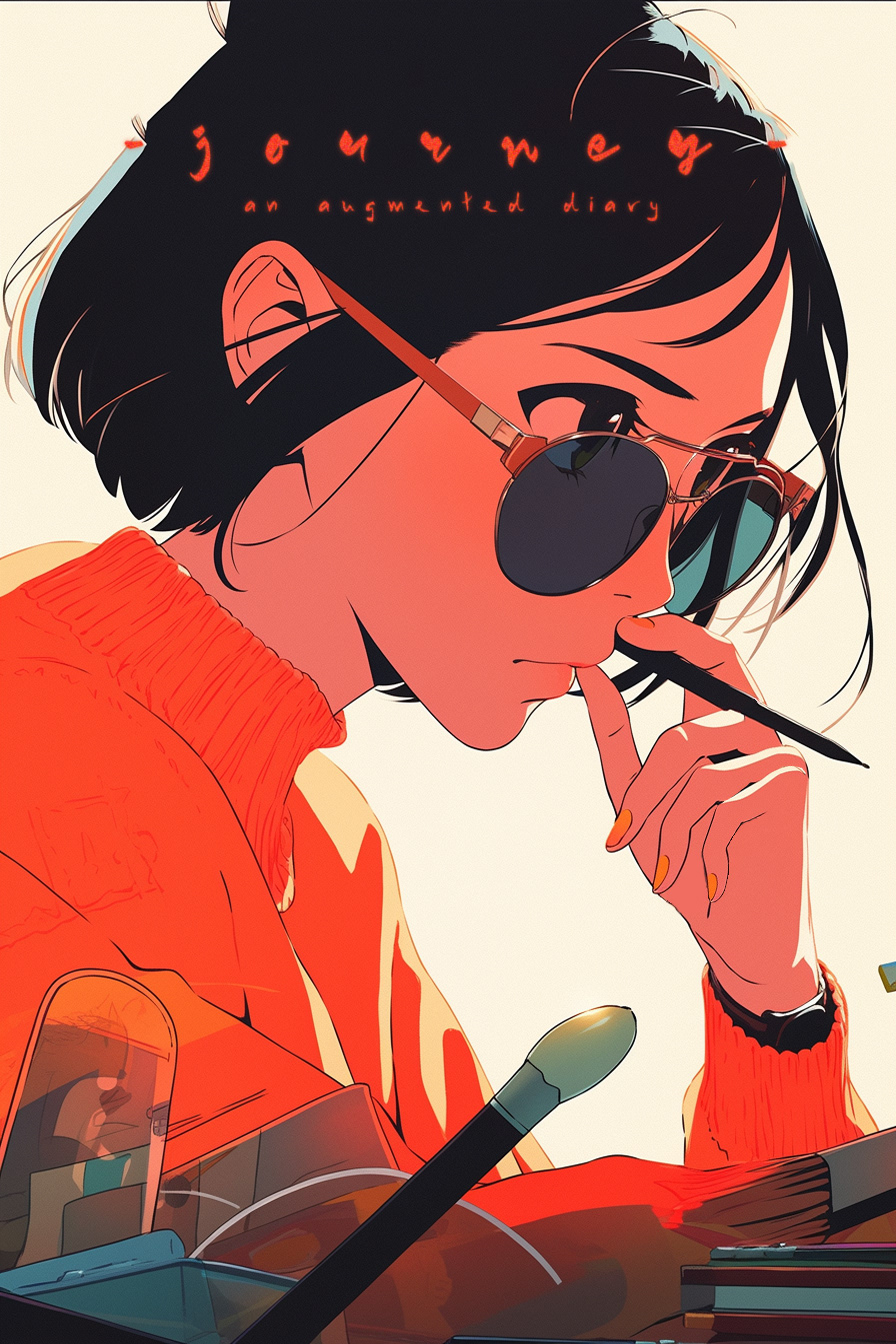 Journey is a proposed system that uses mobile AR to produce a multi-sensory, spatial diary to help users visualize their mental health journey.