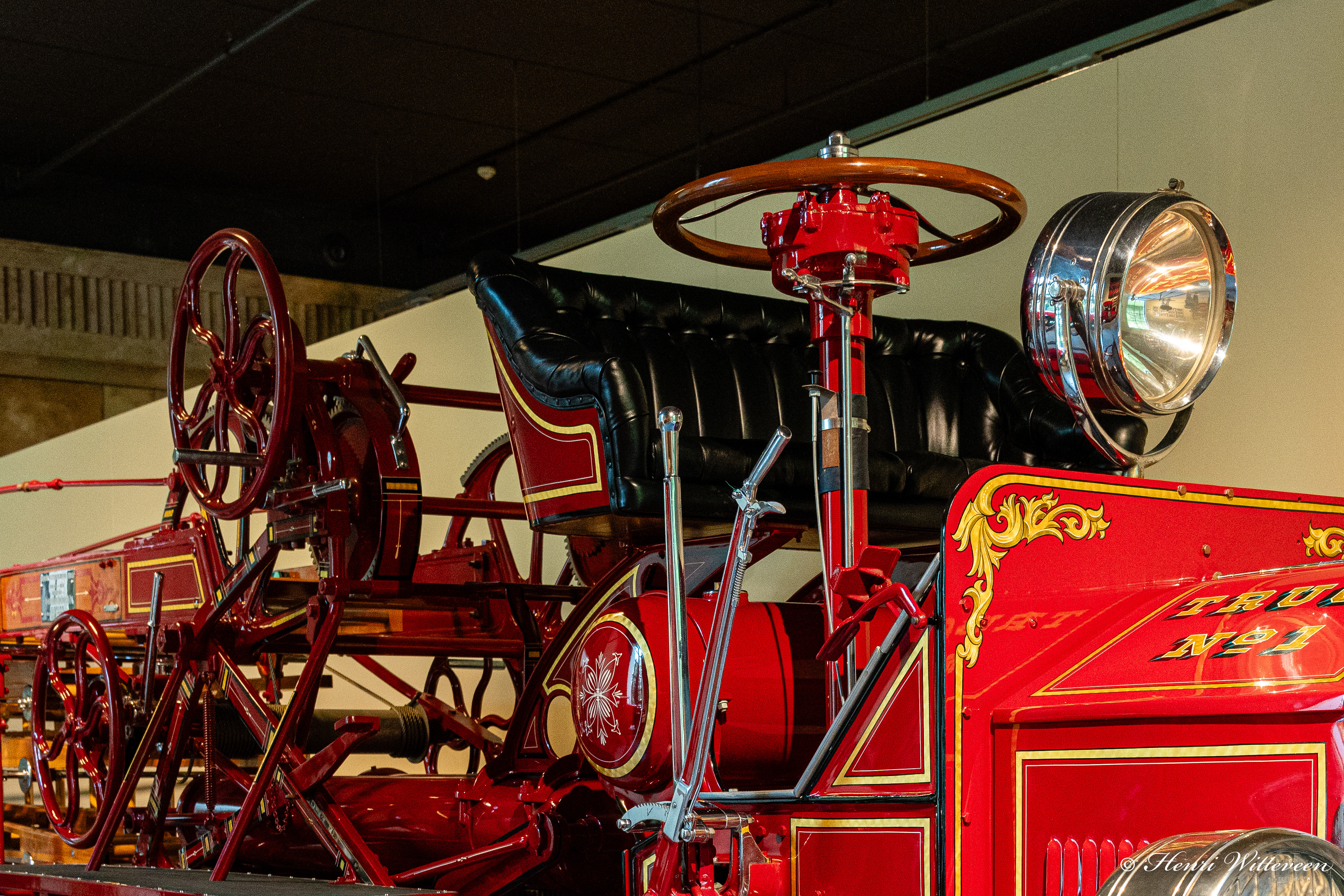 09 - American Lafrance Hook And Ladder Aerial Type 31-6, detail