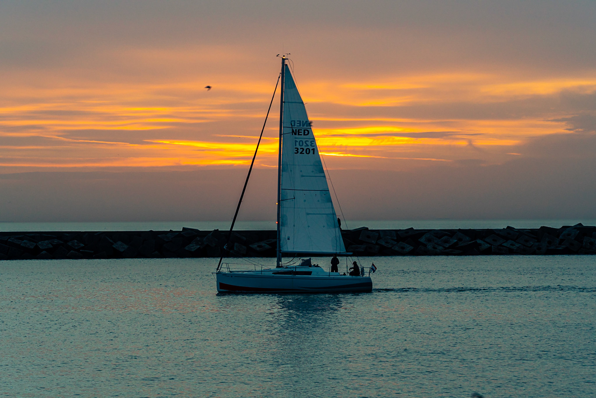 18 - Sunset in Scheveningen