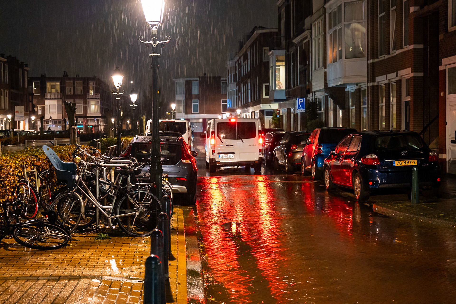 21 - Copernicuslaan in the rain 1