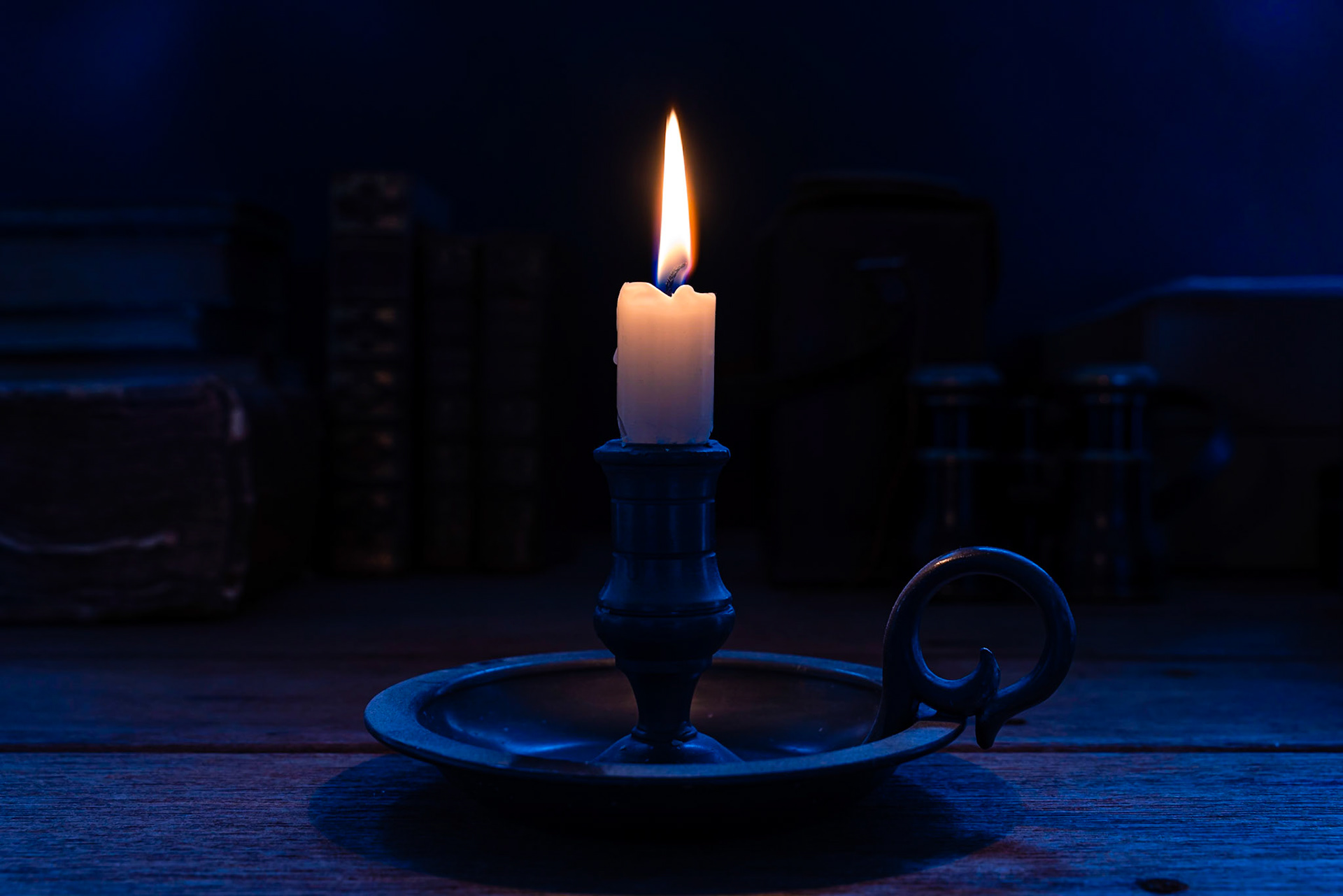 19 - candle in the moonlight