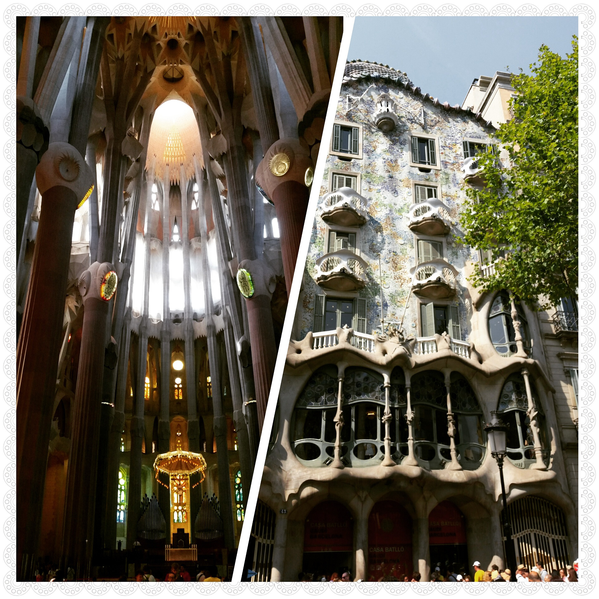 Sagrada Familia / Casa Batlló, Barcelona