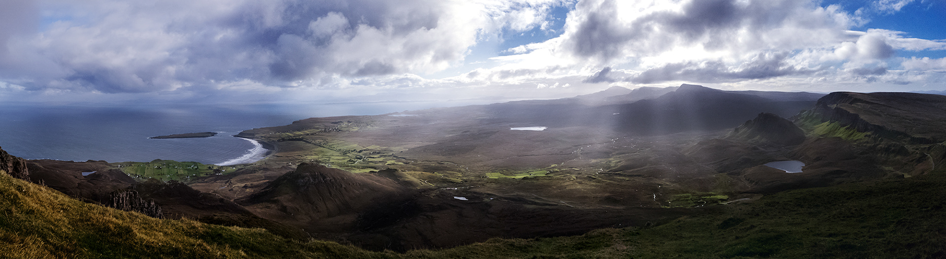 Staffin Bay and Trotternish Ridge