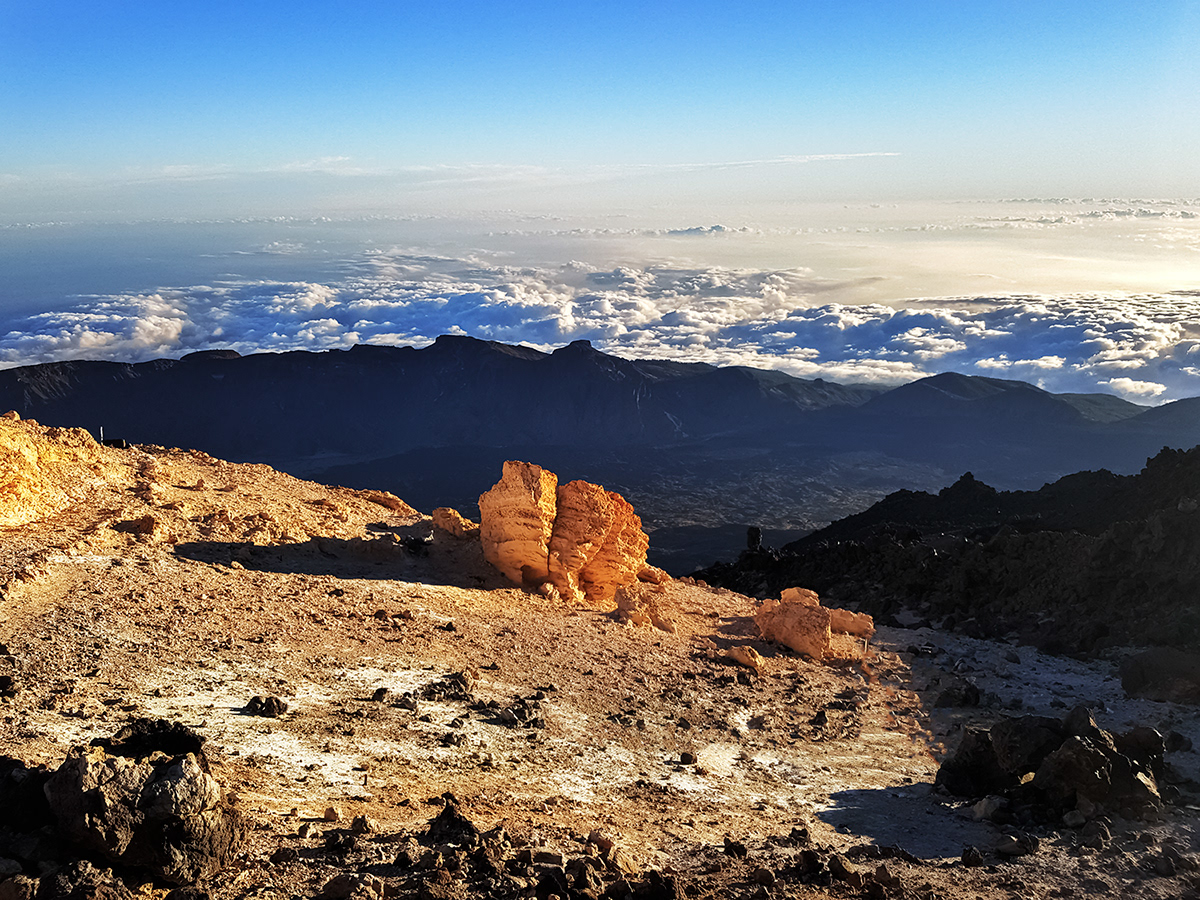 Sulphur Rock, Mt Teide