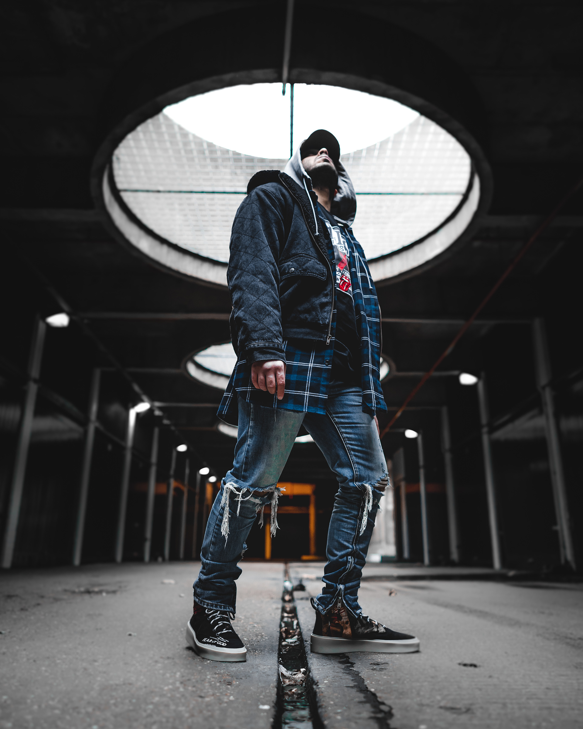 Salman styling Fear of God x Supreme x MNML