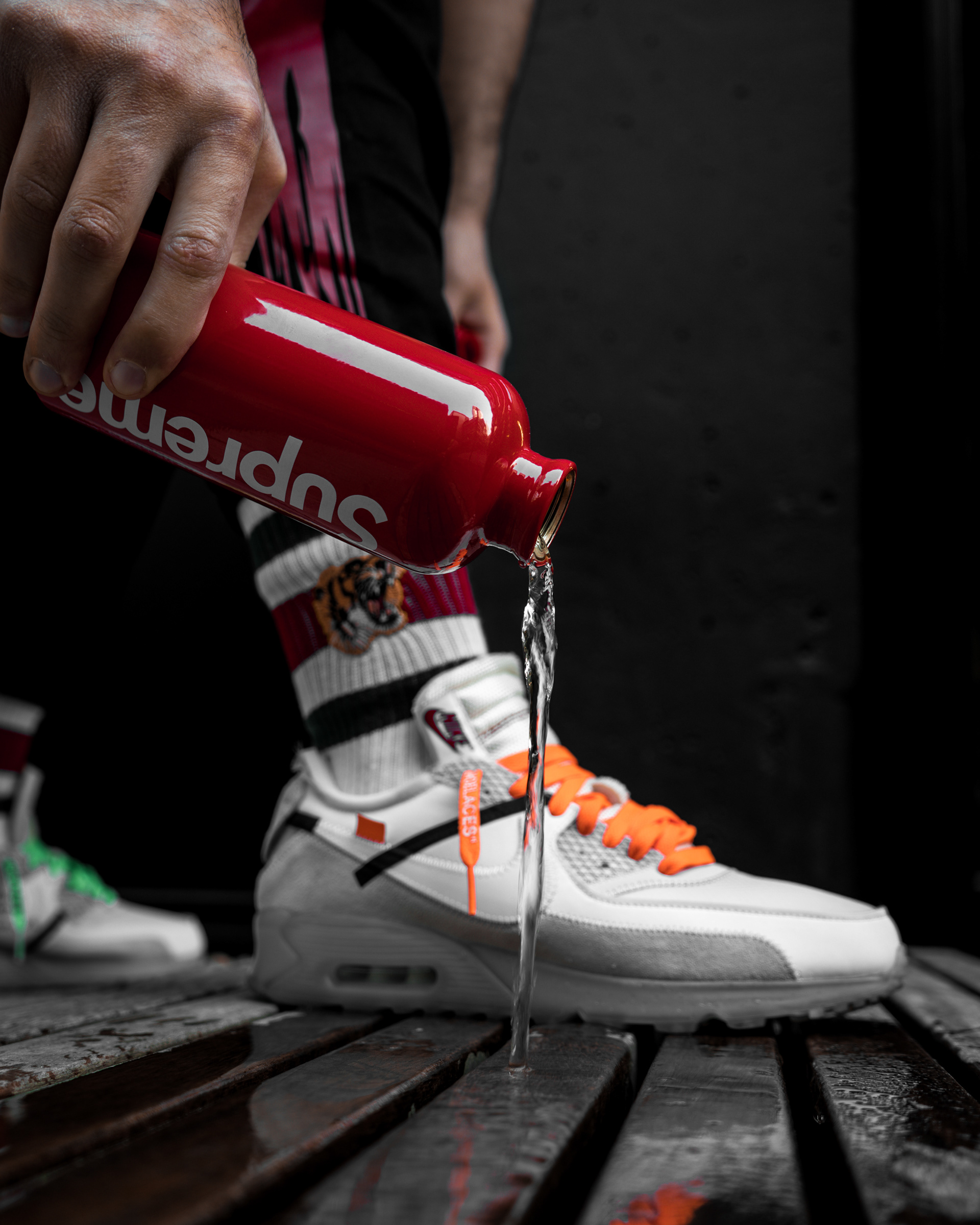Sneaker Head Hypebeast style shoot