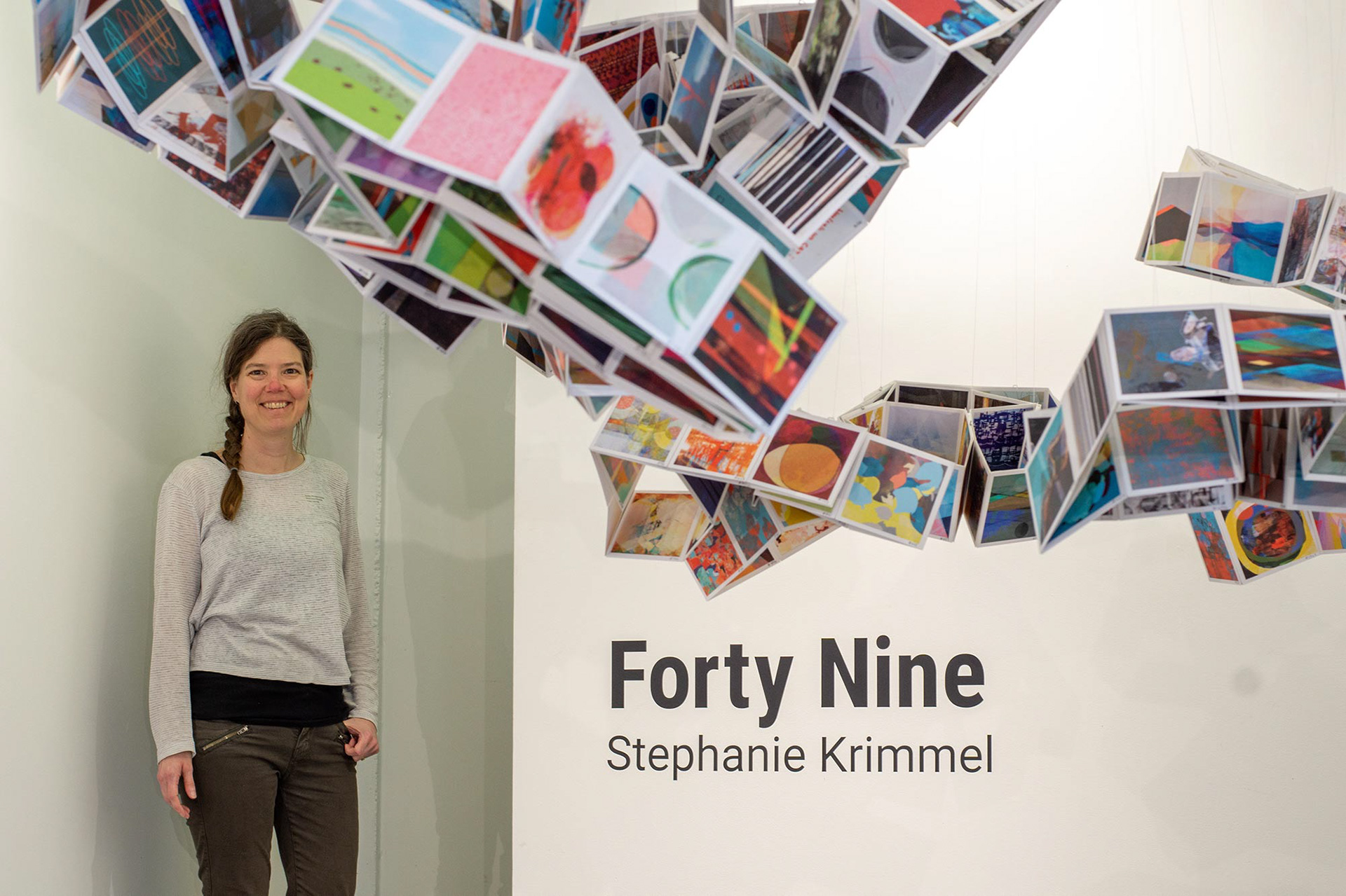 Stephanie Krimmel and Mutation (detail) , 2022