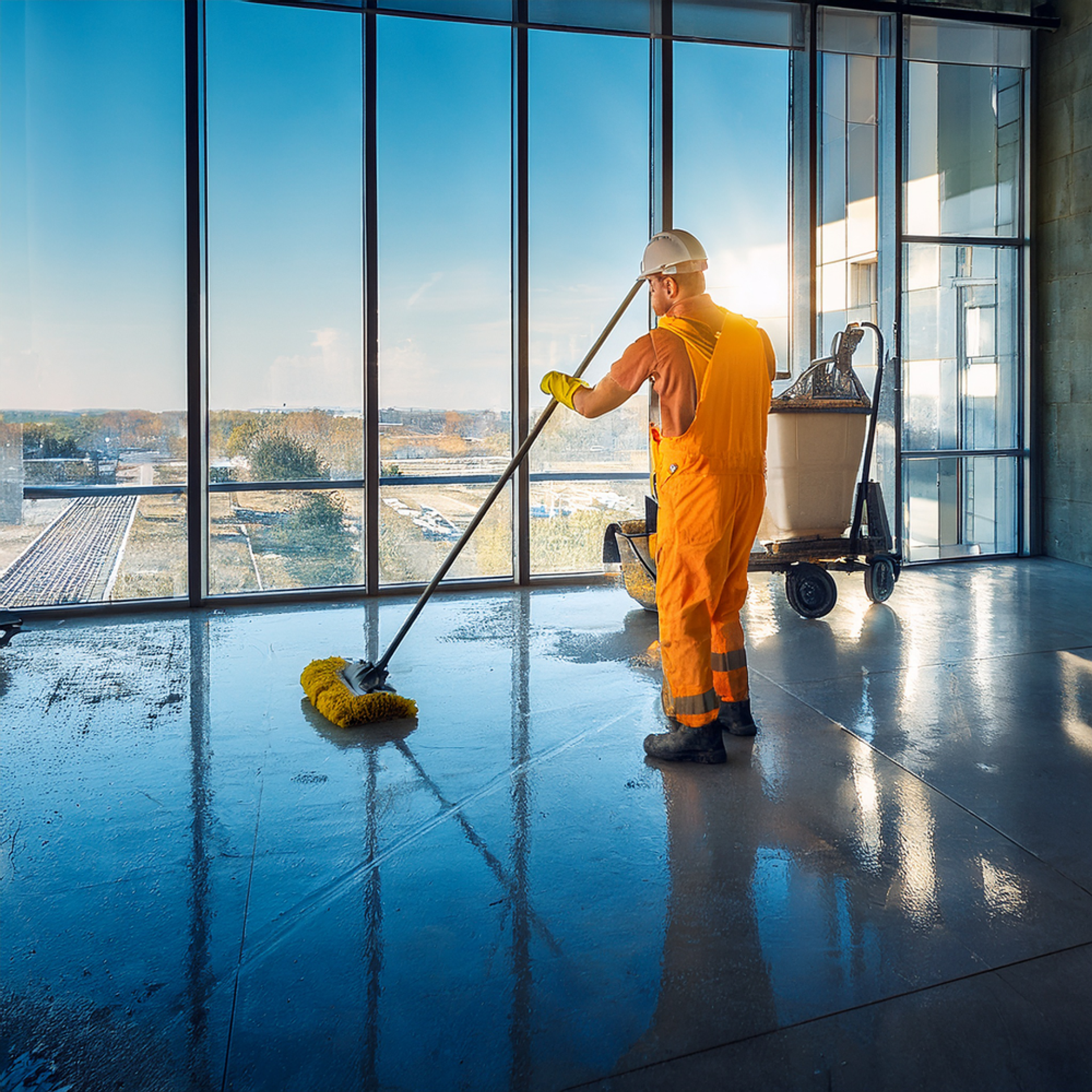 AES - Gebäudereinigung - Bauendreinigung