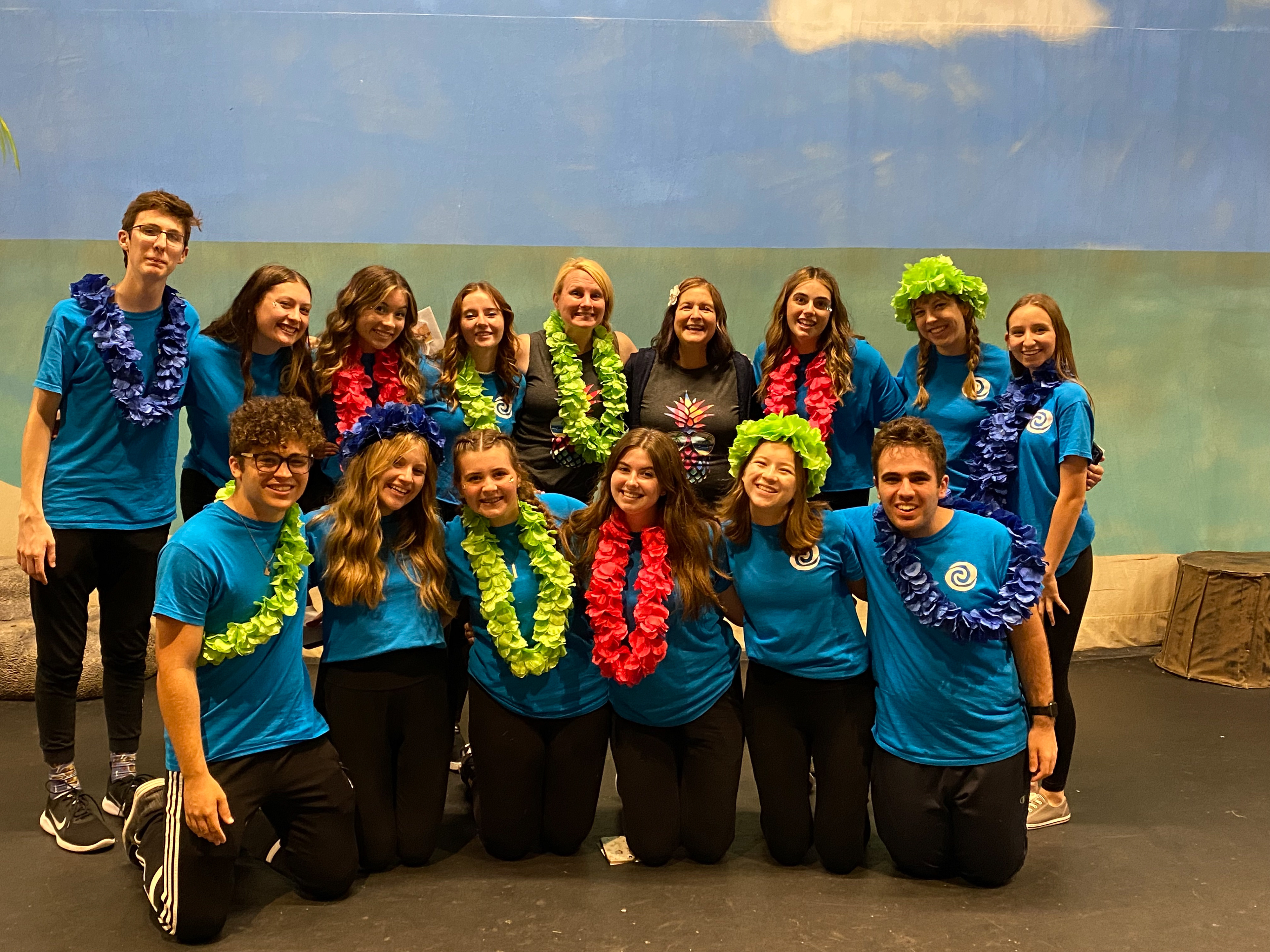 I stage managed Moana Jr.