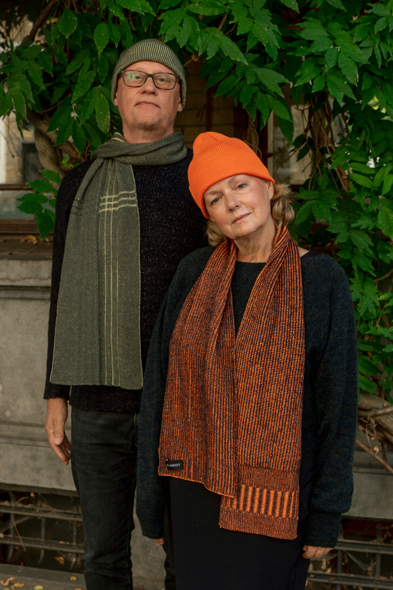 Alfie & Hendrik scarf @Janne Landuyt