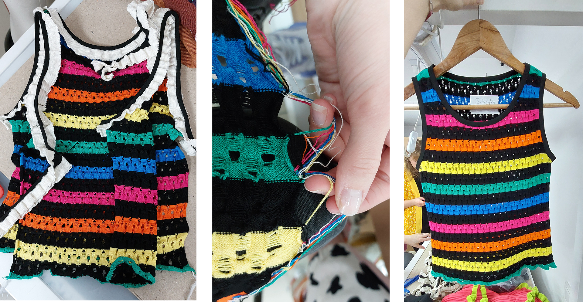 Proces of finishing fabric