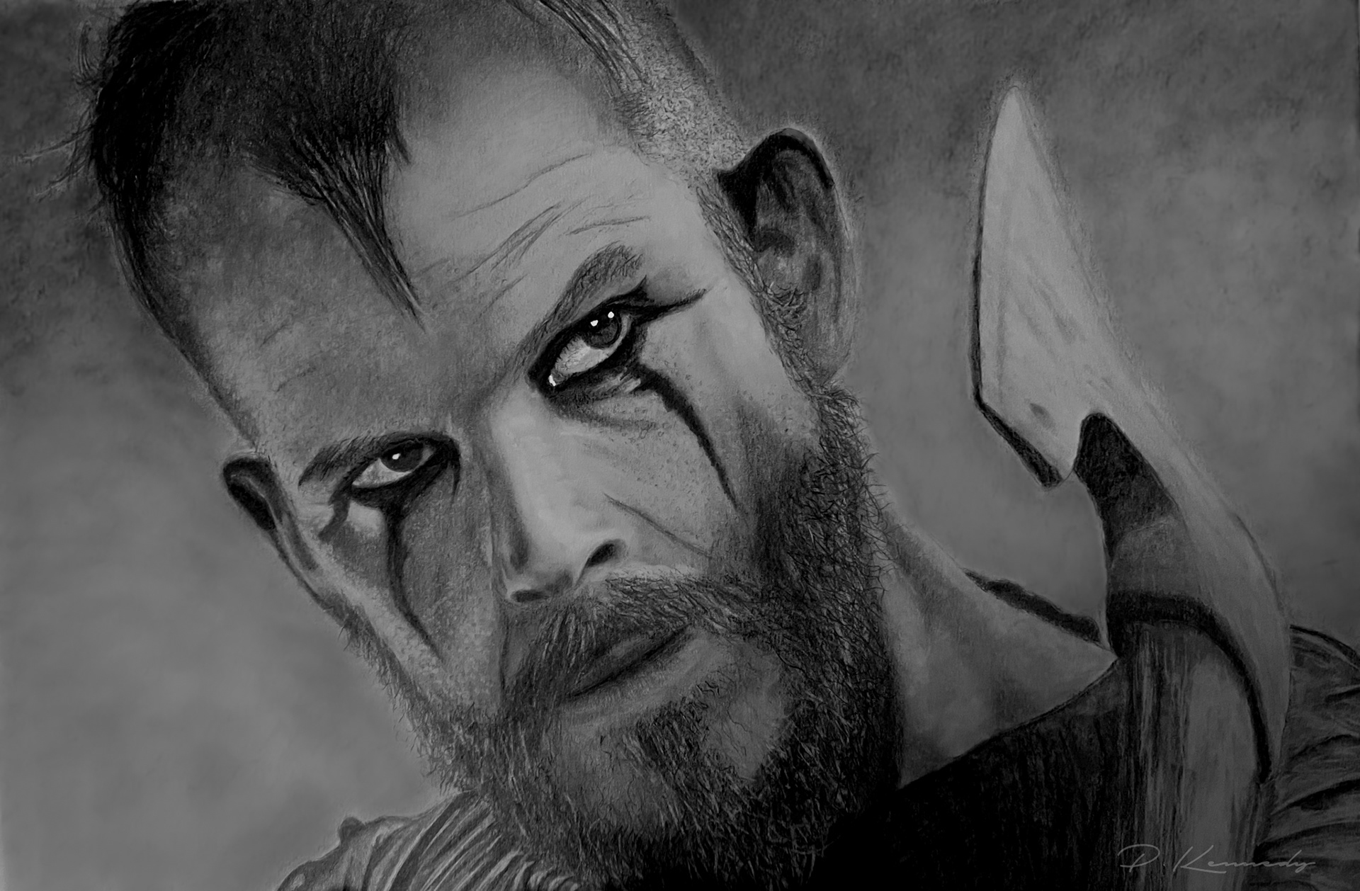 Floki - (Gustaf Skarsgard - Vikings) - 2019