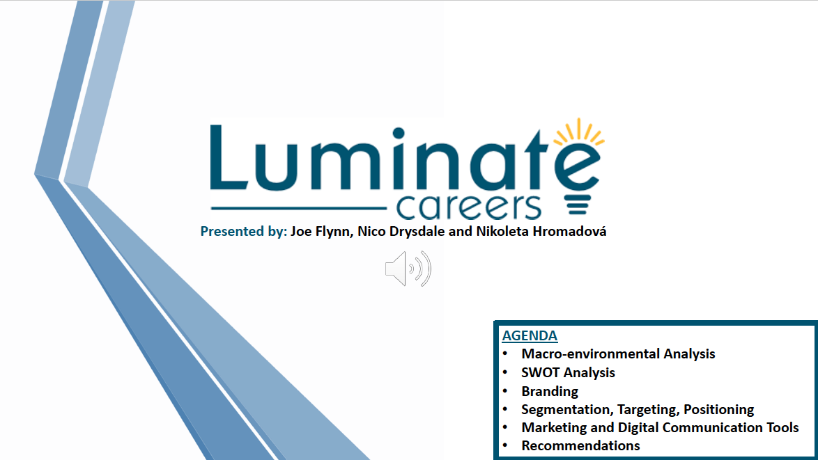 NBS Bright Group Challenge - Luminate Presentation