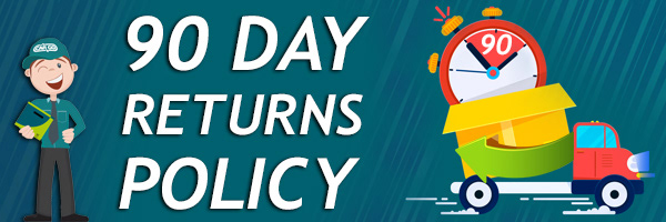 Graphic Design ~ 90 Days Return Policy Banner