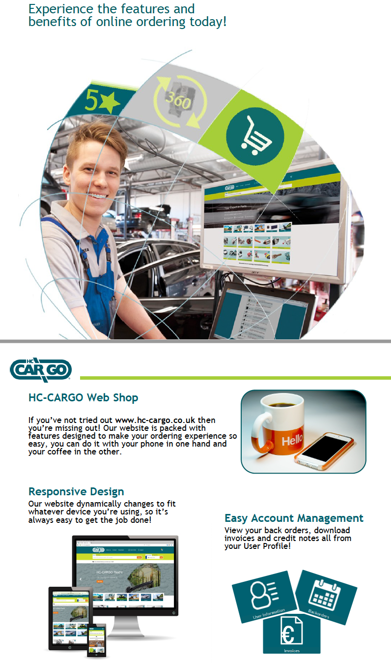 Screenshot of Web Brochure design
