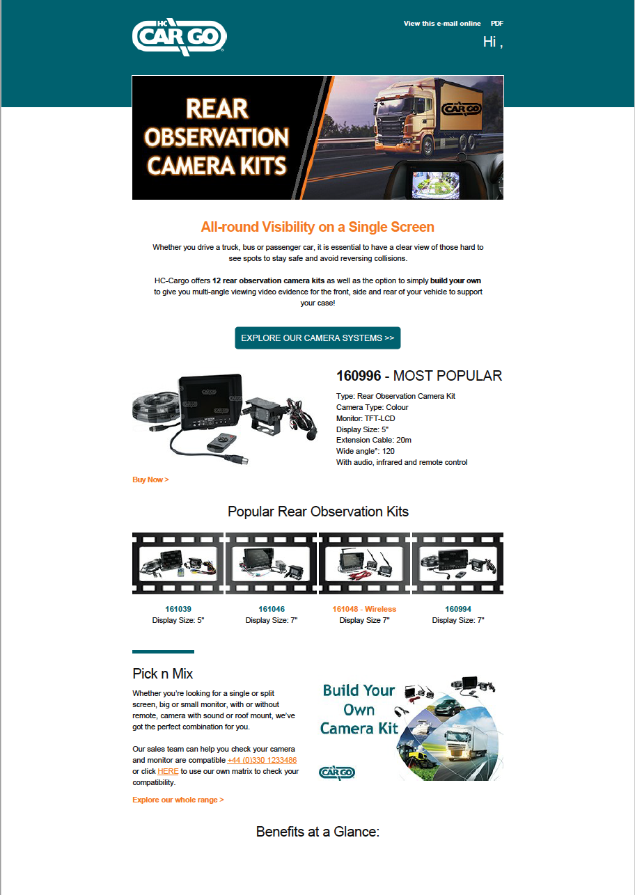 Graphic Design - Newsletter created in Apsis