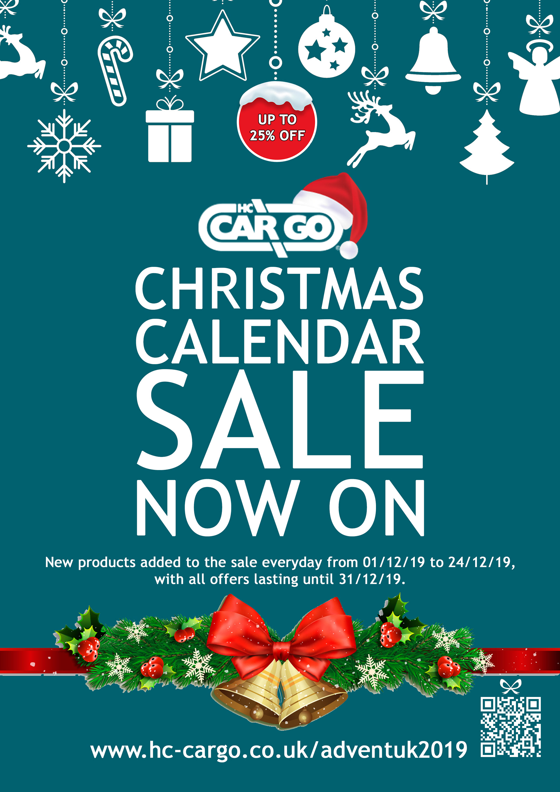 Graphic Design/Print Marketing Material ~ Christmas Calendar Flyer