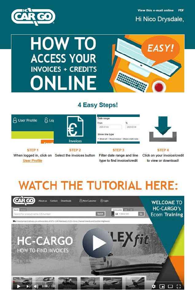 Informative Newsletter