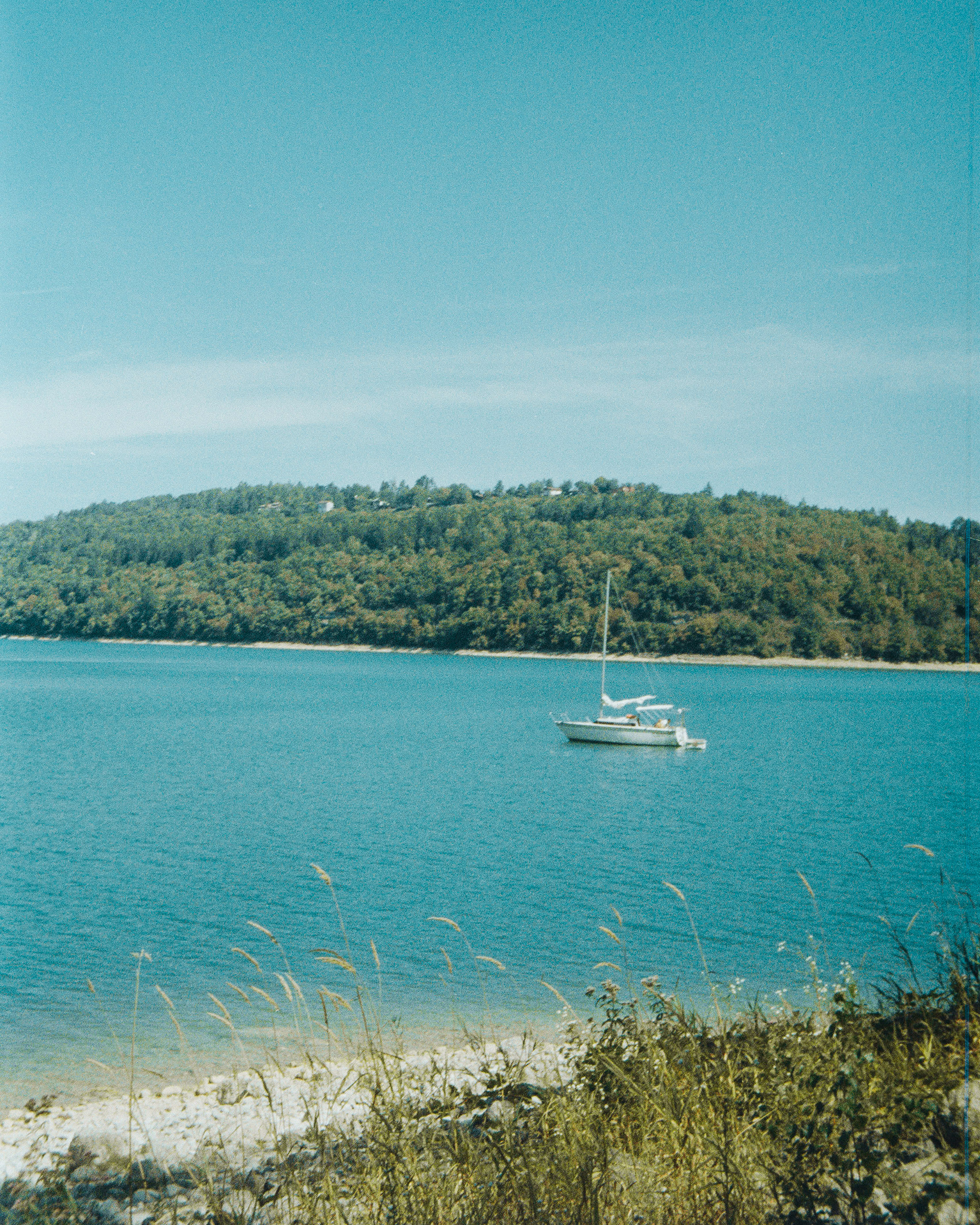 Shoot Argentique - Lac de Vouglans - Jura