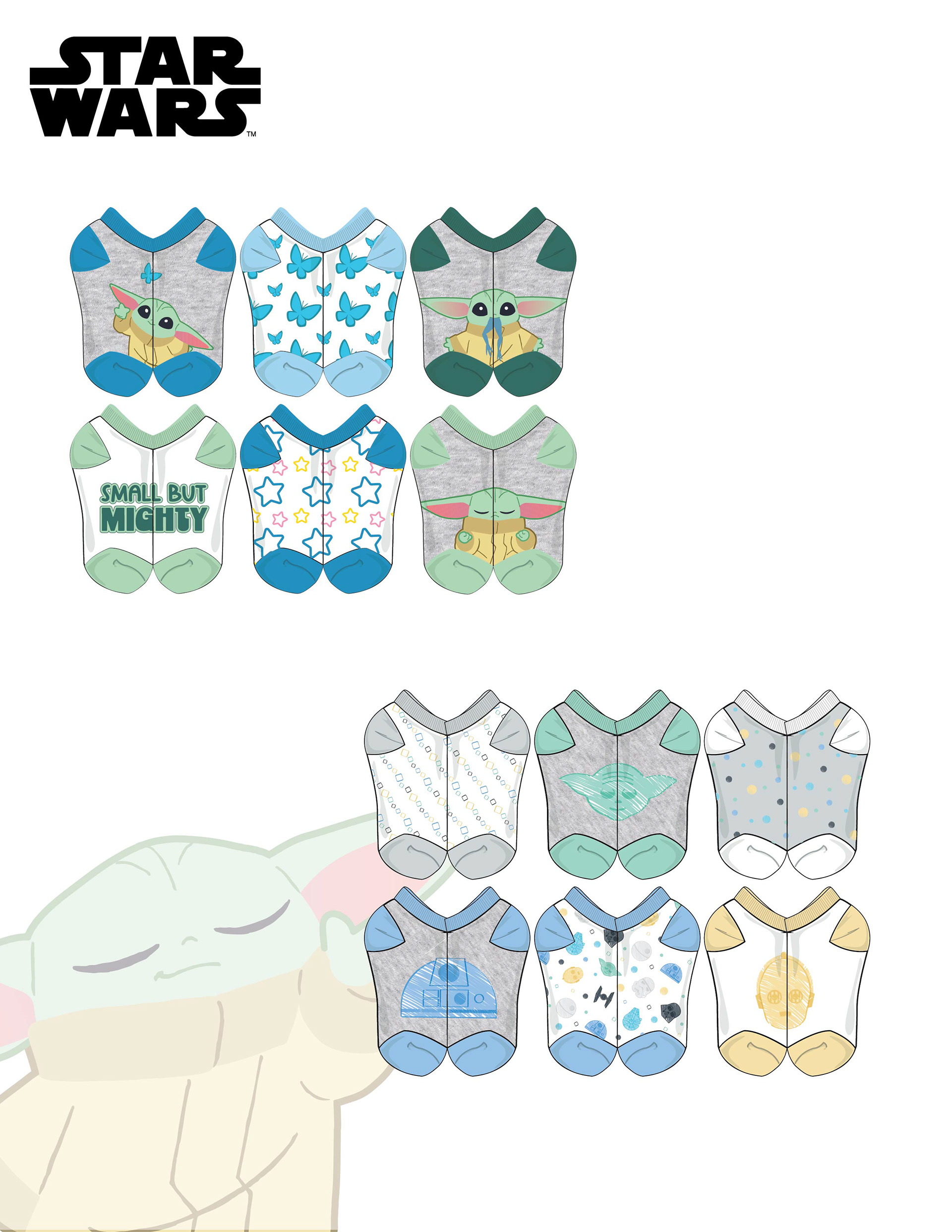 Star Wars toddler no show socks