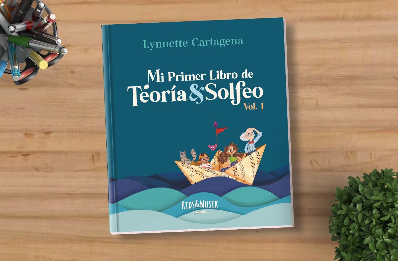 Illustrations for children's book "Mi primer Libro de Teoria y solfeo Vol 1" Lynnette Cartagena - Luabooks