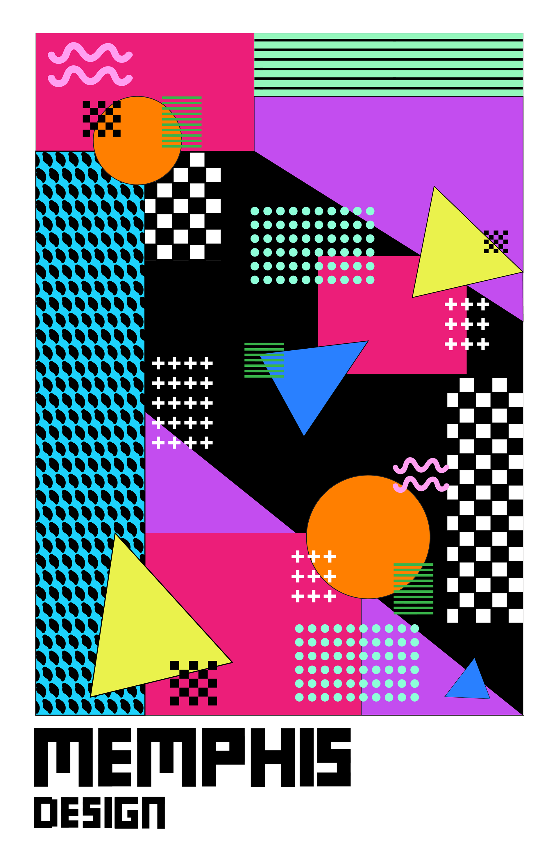 Memphis Design Poster
