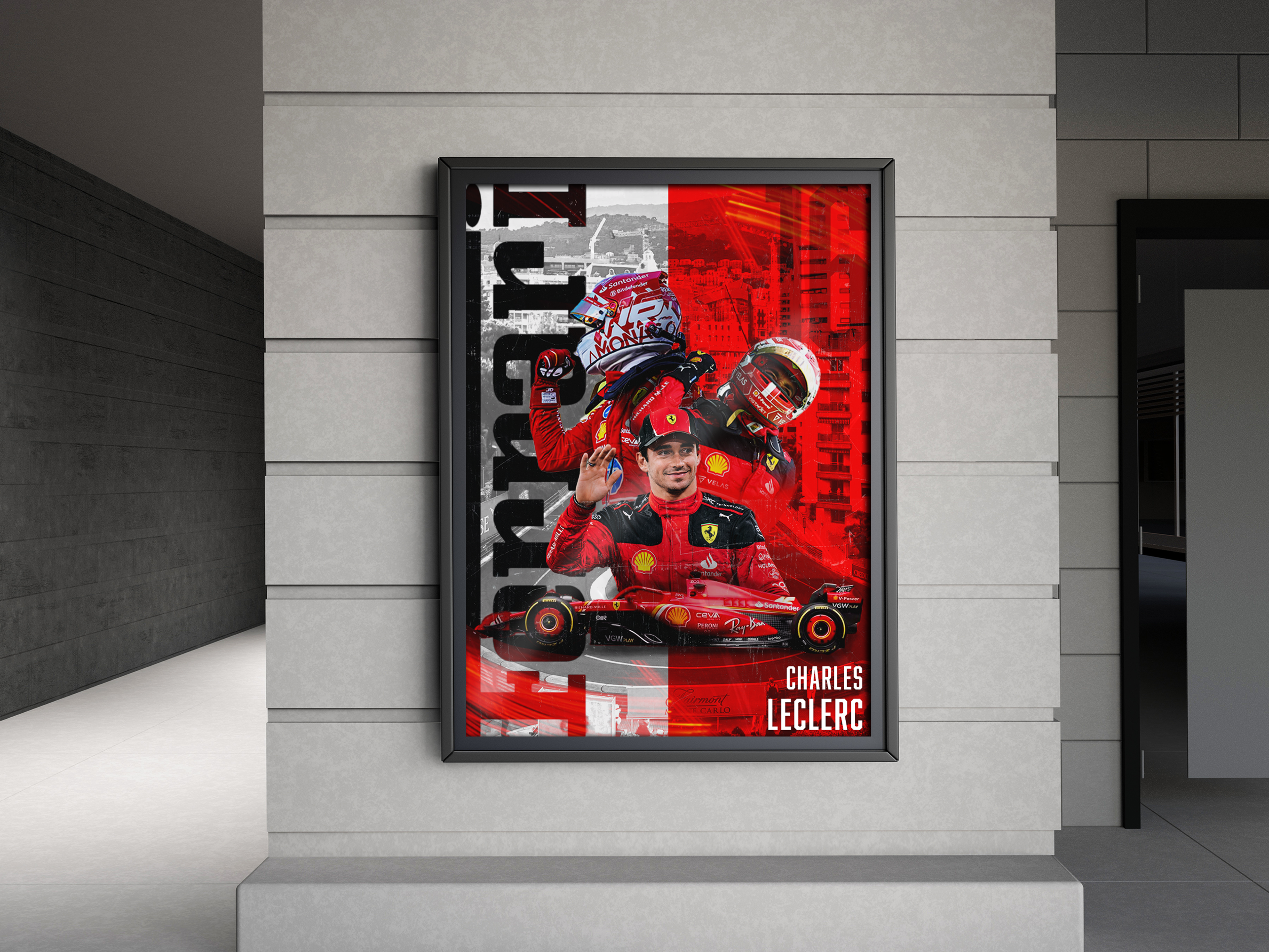 Charles Leclerc Poster