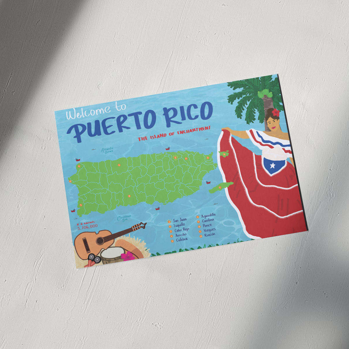 Puerto Rico Map