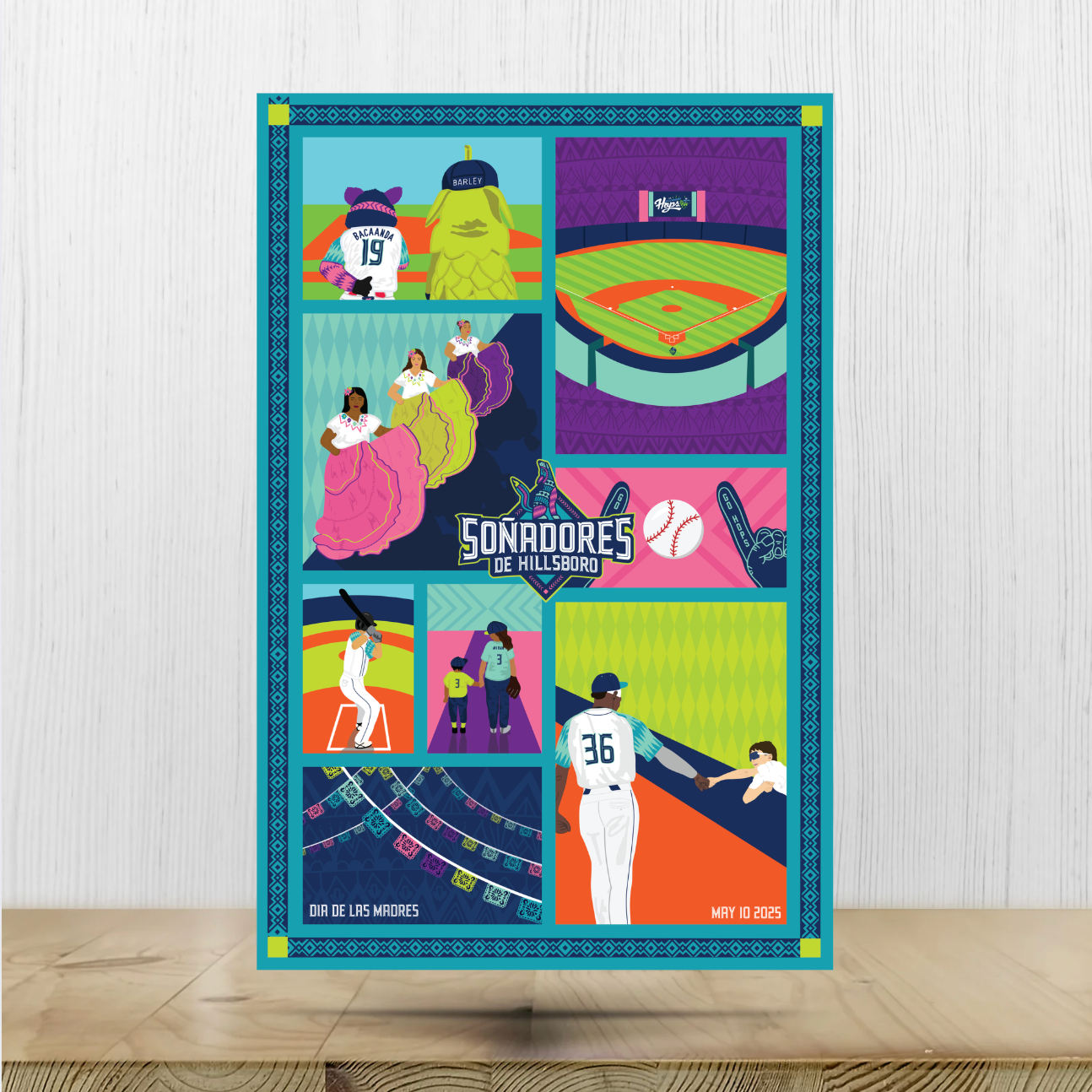 Hops Dia de las Madres Poster