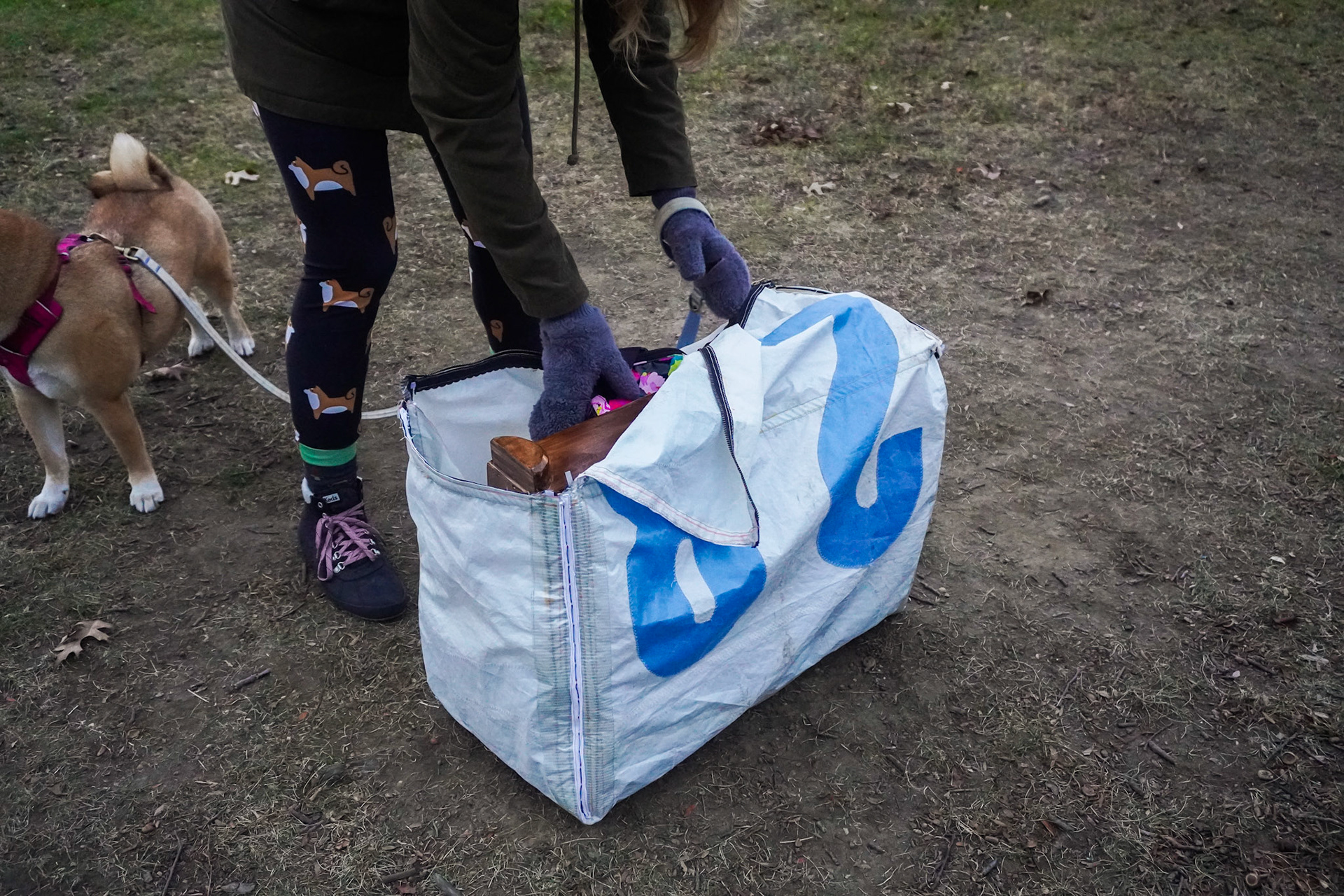 opening bag