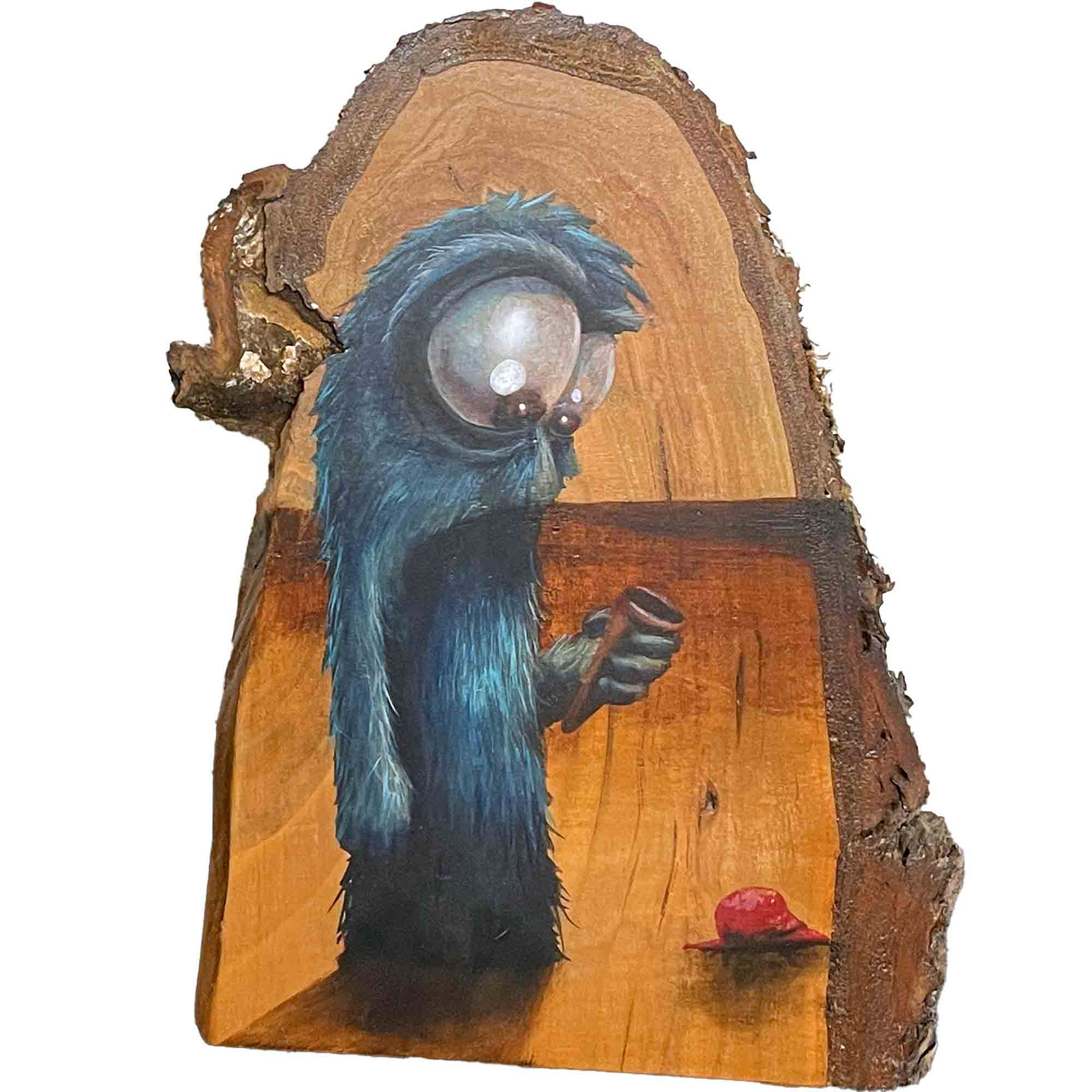 "LOSLASSEN II", Mischtechnik Kirsche, 20*30cm, Beispielpreis: 200,-