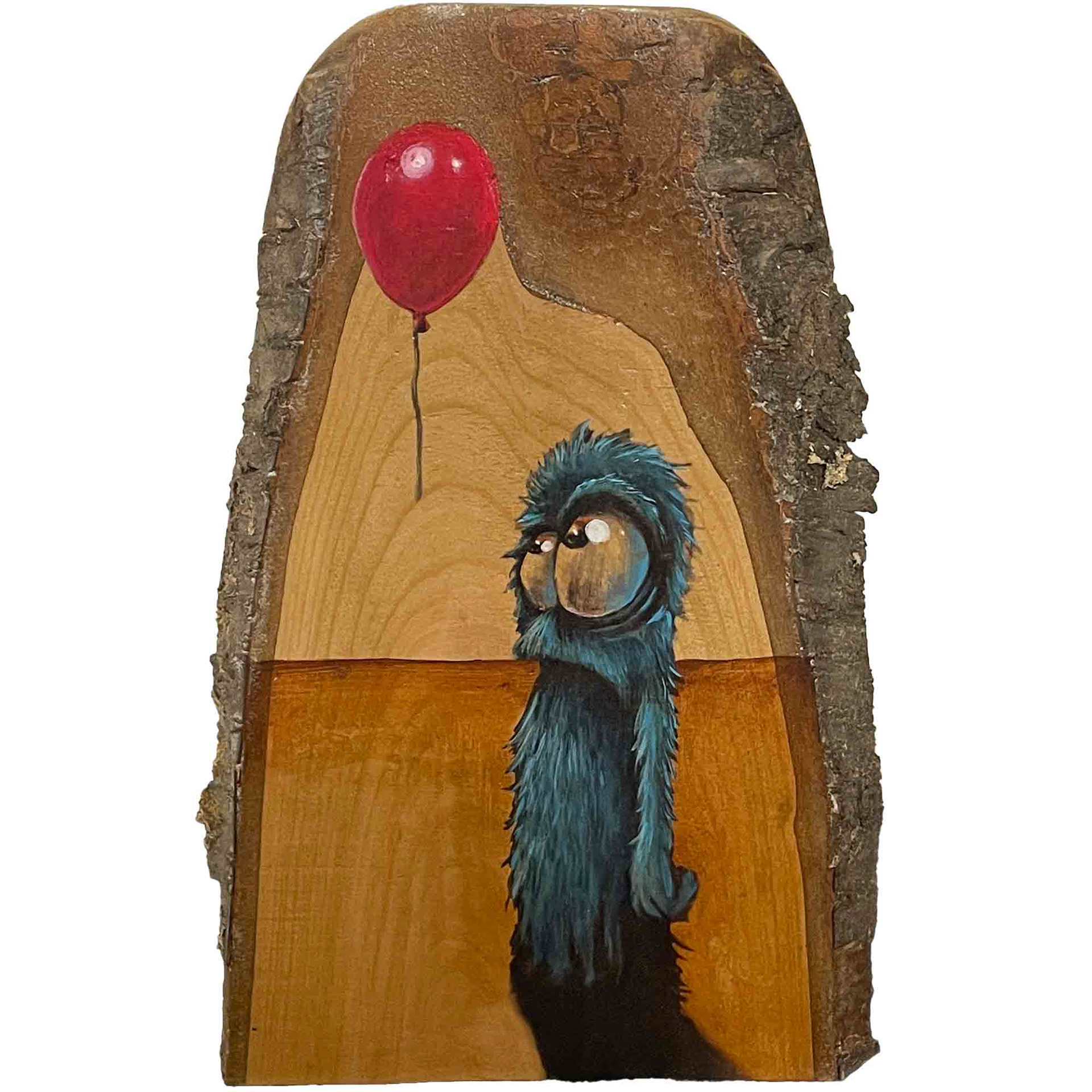 "LOSLASSEN I", Mischtechnik Kirsche, 20*32cm, Beispielpreis: 200,-