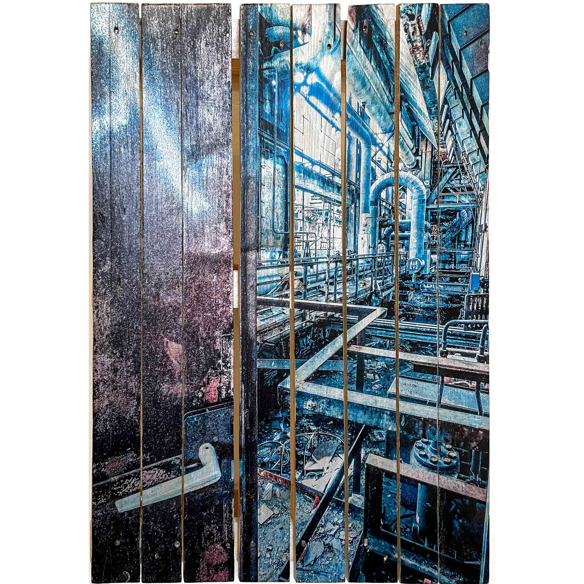 "TÜR", Originaldruck/Fotografie versilbert, Palette, 70*100cm, Beispielpreis: 1.800,-