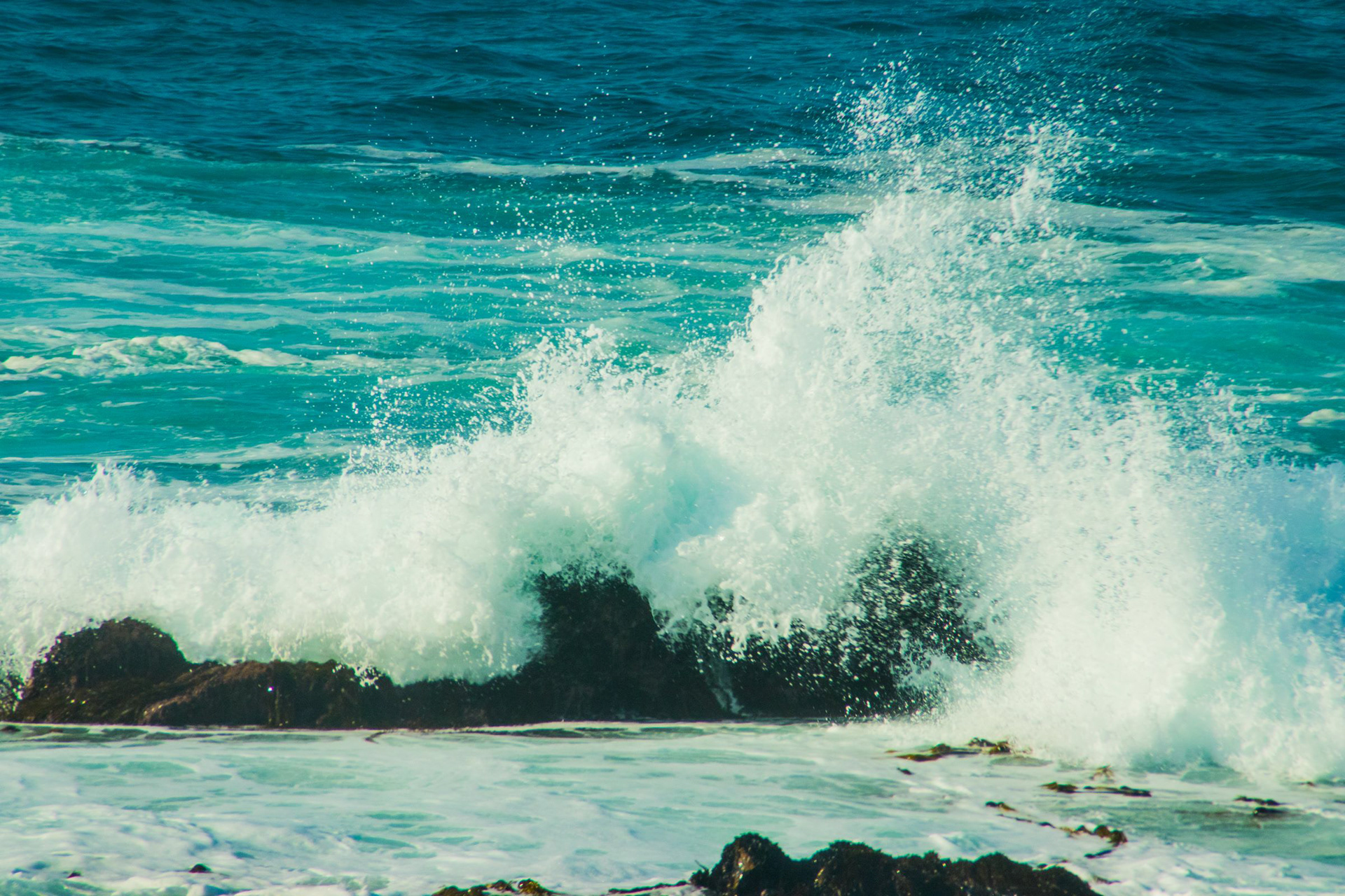 Restless Sea, Spanish Beach, CA