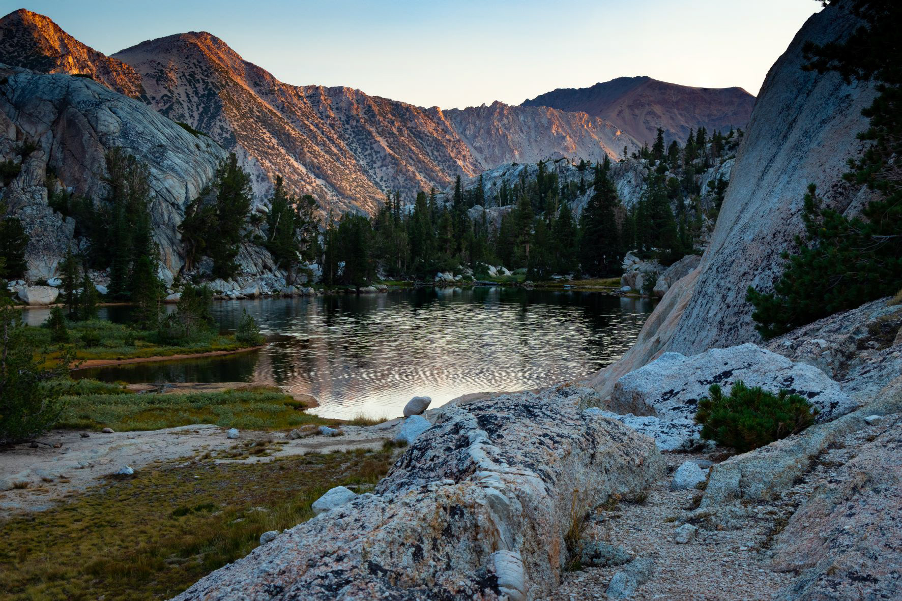 Evening at Crown Lake