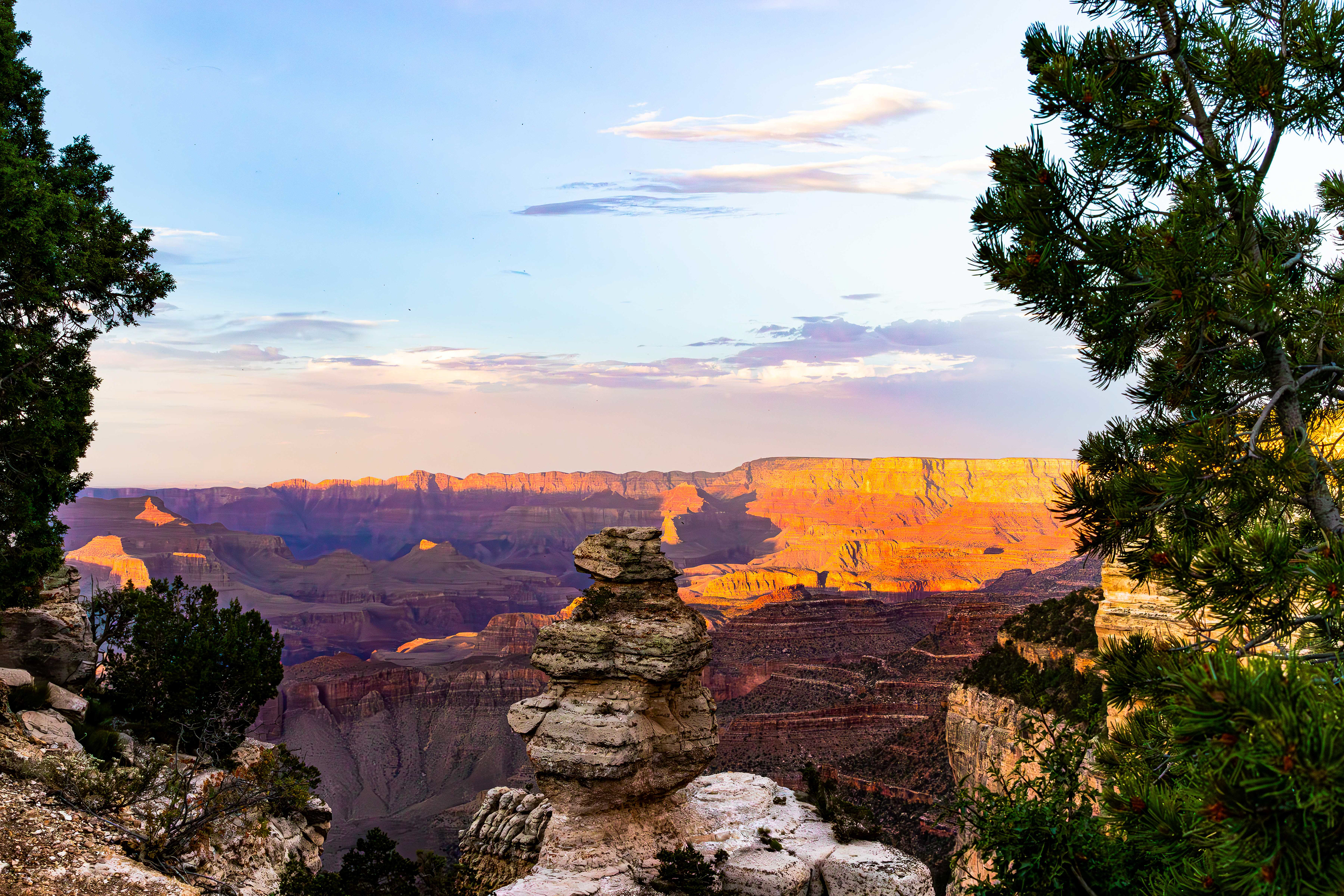 Evening Shadows at the South Rim, Grand Canyon National Park