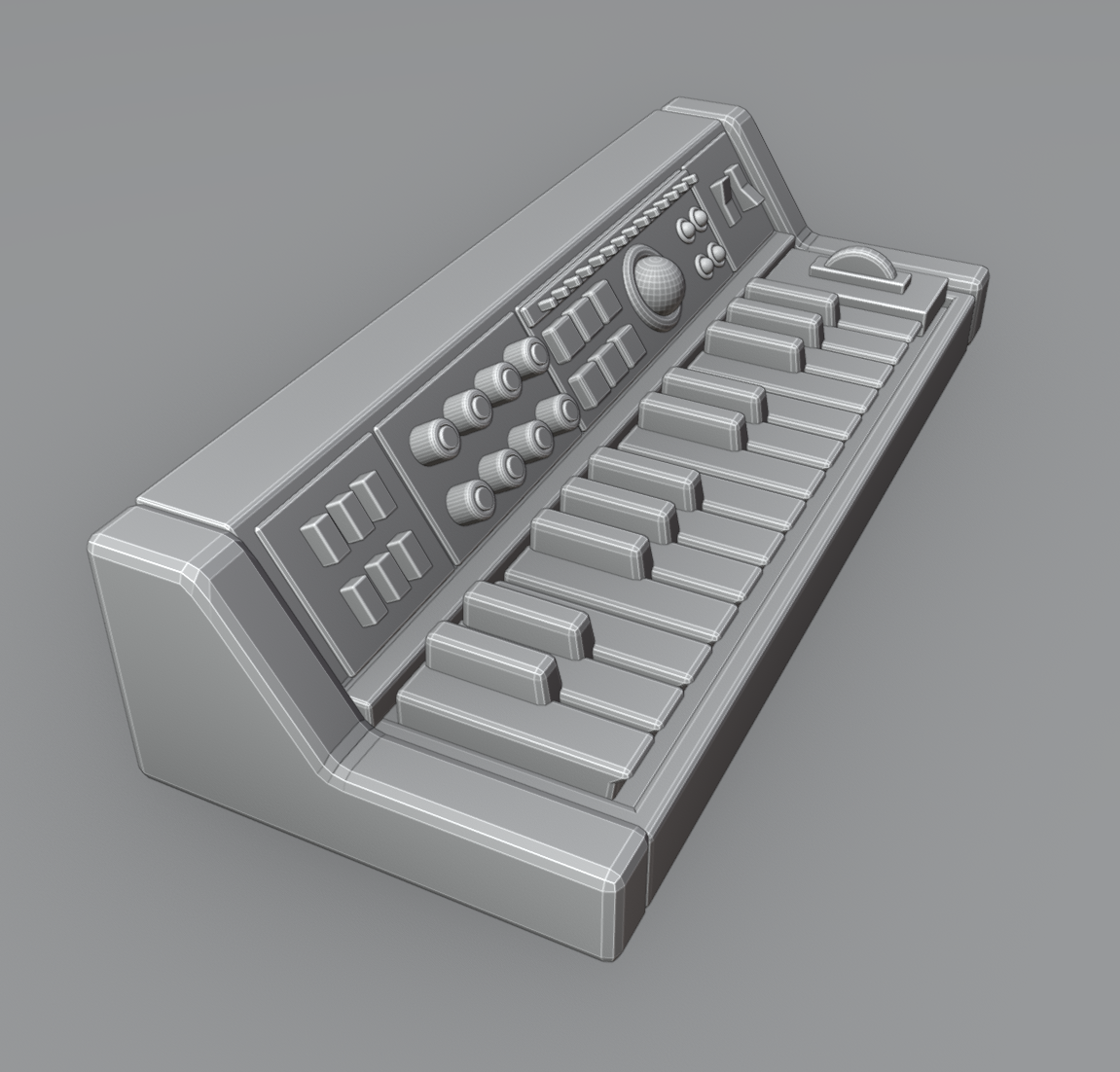 Solid shading mode