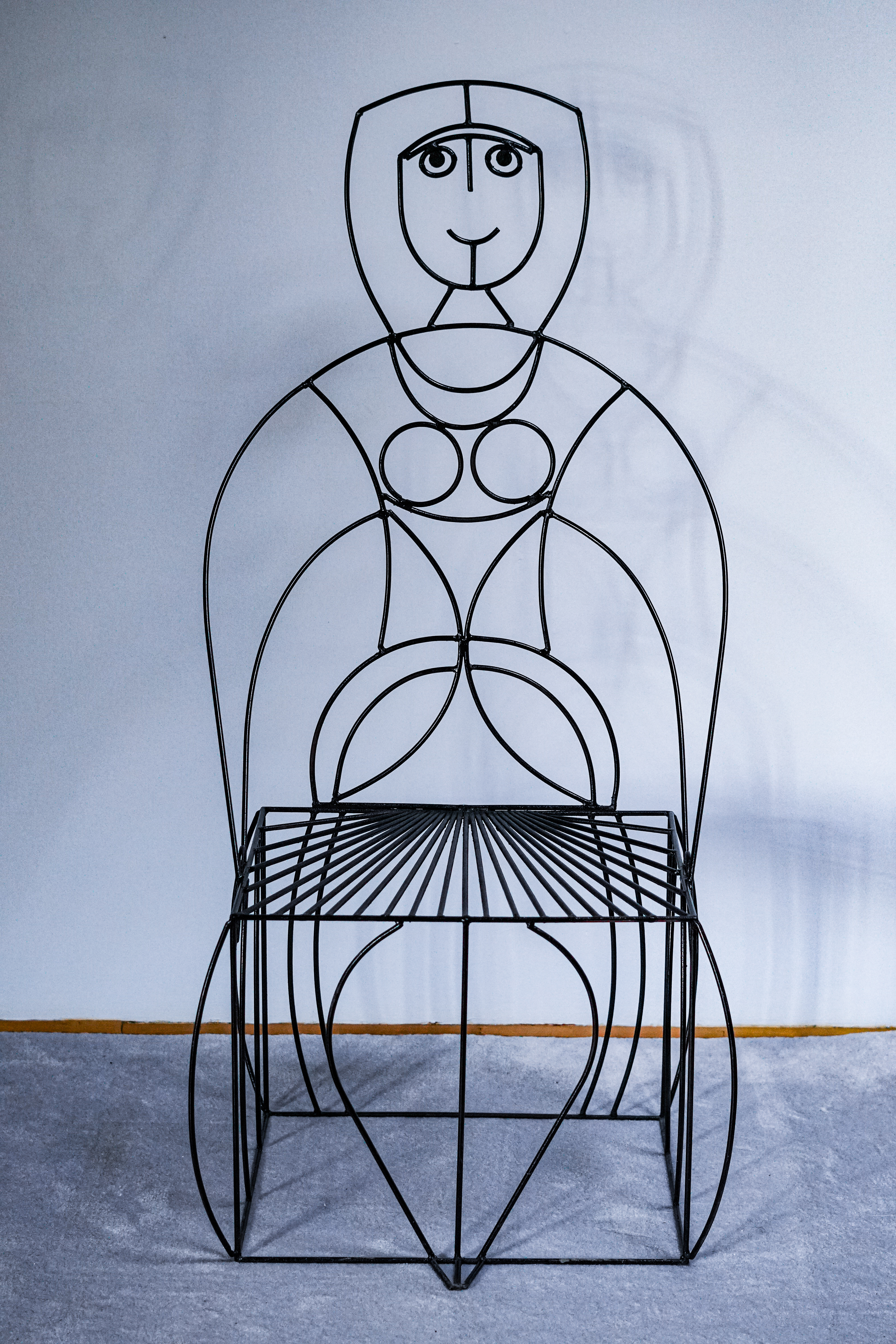 Rare 'People Chair' by John Risley, 1960s