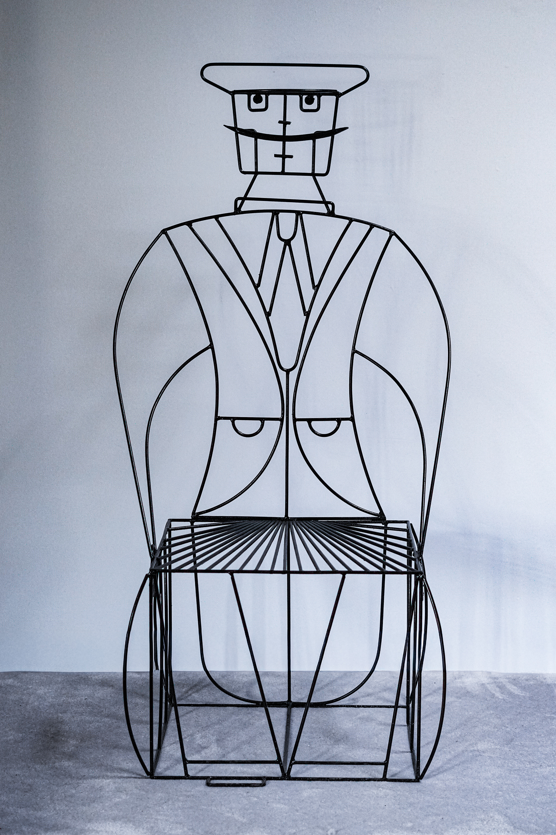 Rare 'People Chair' by John Risley, 1960s