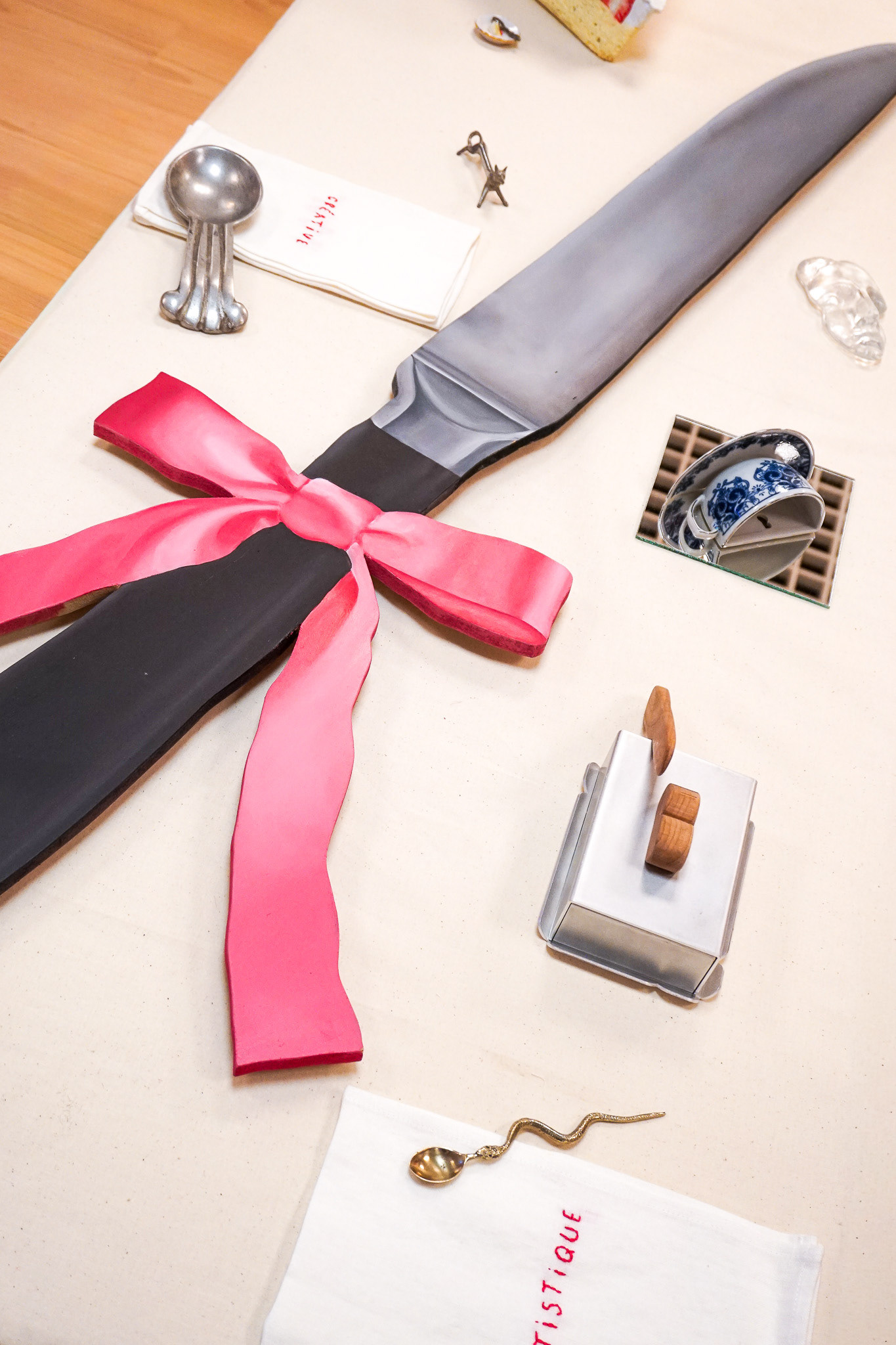 'I'll Grieve You With This' Knife & Bow by Ari Brochin